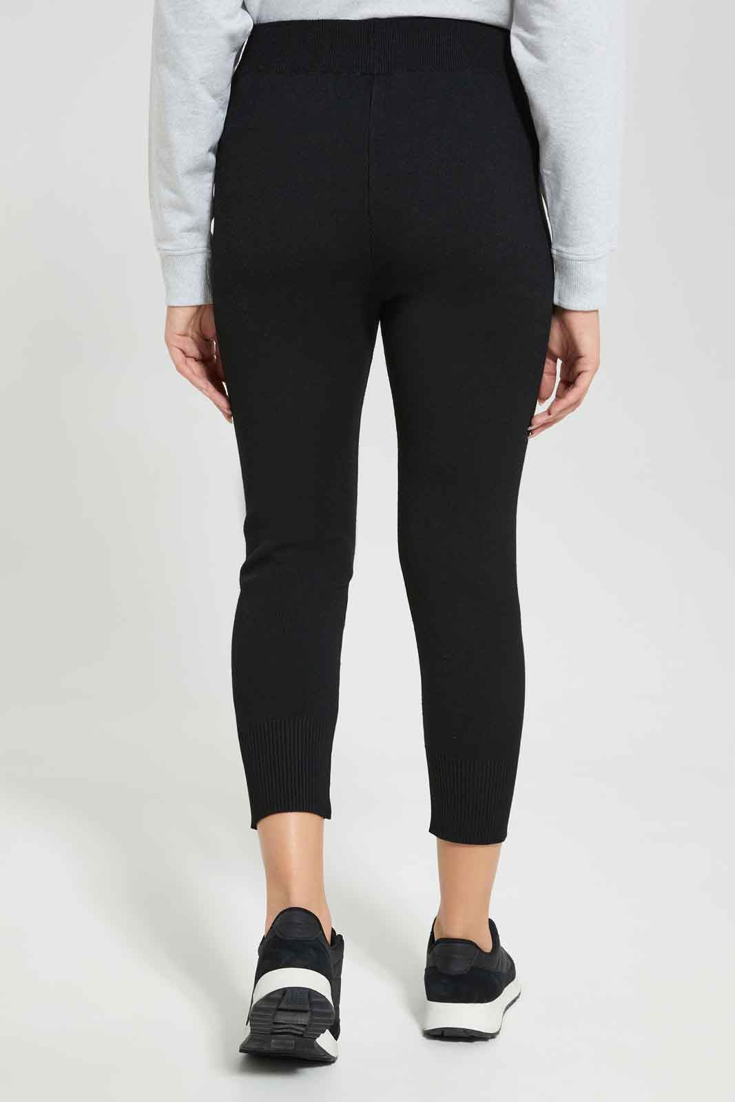 Redtag-Women-Black-Ladies-Sweater-Leggings-Category:Leggings,-Colour:Black,-Deals:New-In,-Filter:Women's-Clothing,-New-In-Women-APL,-Non-Sale,-Section:Women,-W22B,-Women-Leggings-Women's-