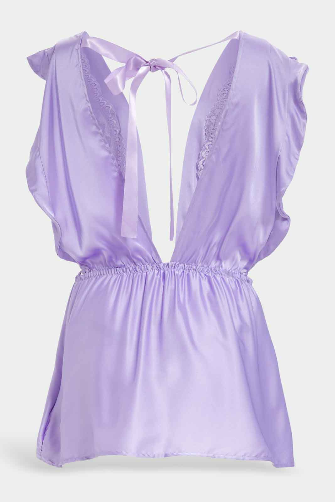 Redtag-Women-Digital-Lavender-Plain-Babydoll-With-Thong-Category:Babydolls,-Colour:Lilac,-Deals:New-In,-Dept:Ladieswear,-Filter:Women's-Clothing,-New-In-Women-APL,-Non-Sale,-S23A,-Section:Women,-Women-Babydolls--