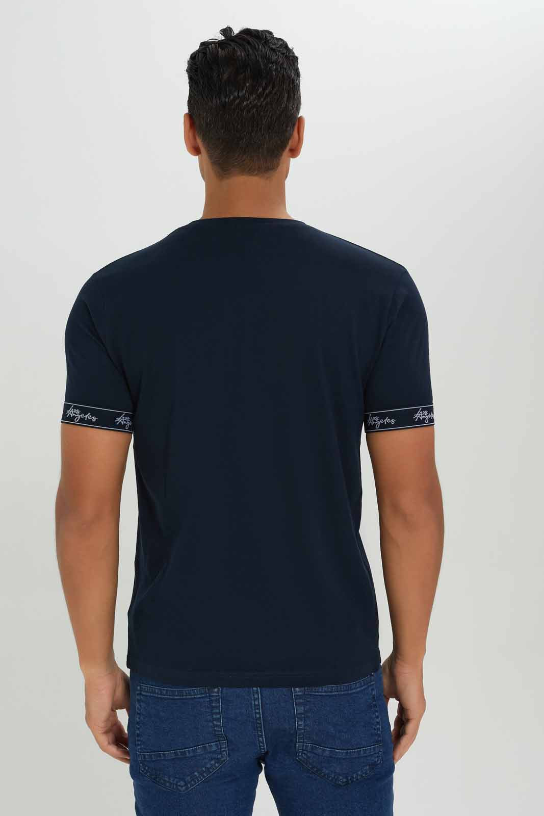 Redtag-Men-Navy-Signature-T-Shirt-Category:T-Shirts,-Colour:Navy,-Deals:New-In,-Dept:Menswear,-Filter:Men's-Clothing,-Men-T-Shirts,-New-In-Men-APL,-Non-Sale,-S23A,-Section:Men-Men's-