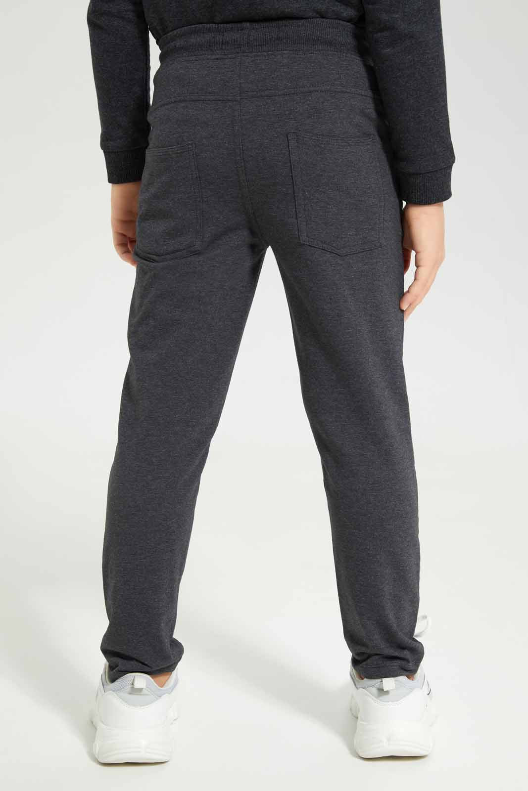 Redtag-Boys-Charcoal-5-Pocket-Stretch-Pant-BOY-Trousers,-Category:Trousers,-Colour:Charcoal,-Deals:New-In,-Dept:Boys,-Filter:Boys-(2-to-8-Yrs),-New-In-BOY-APL,-Non-Sale,-S23A,-Section:Boys-(0-to-14Yrs),-VLM-Boys-2 to 8 Years