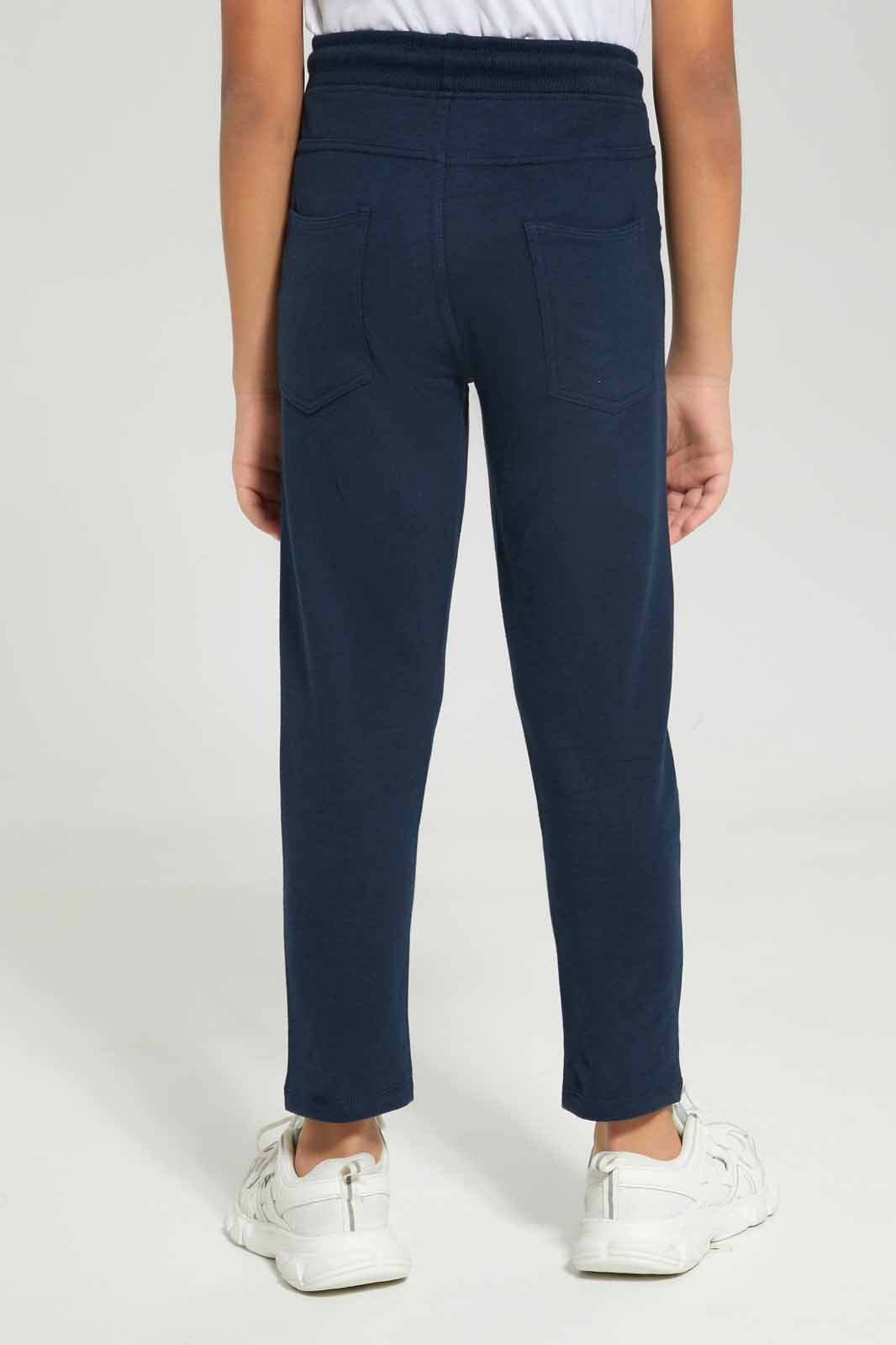Redtag-Boys-Navy-5-Pocket-Stretch-Pant-BOY-Trousers,-Category:Trousers,-Colour:Navy,-Deals:New-In,-Dept:Boys,-Filter:Boys-(2-to-8-Yrs),-New-In-BOY-APL,-Non-Sale,-S23A,-Section:Boys-(0-to-14Yrs),-VLM-Boys-2 to 8 Years