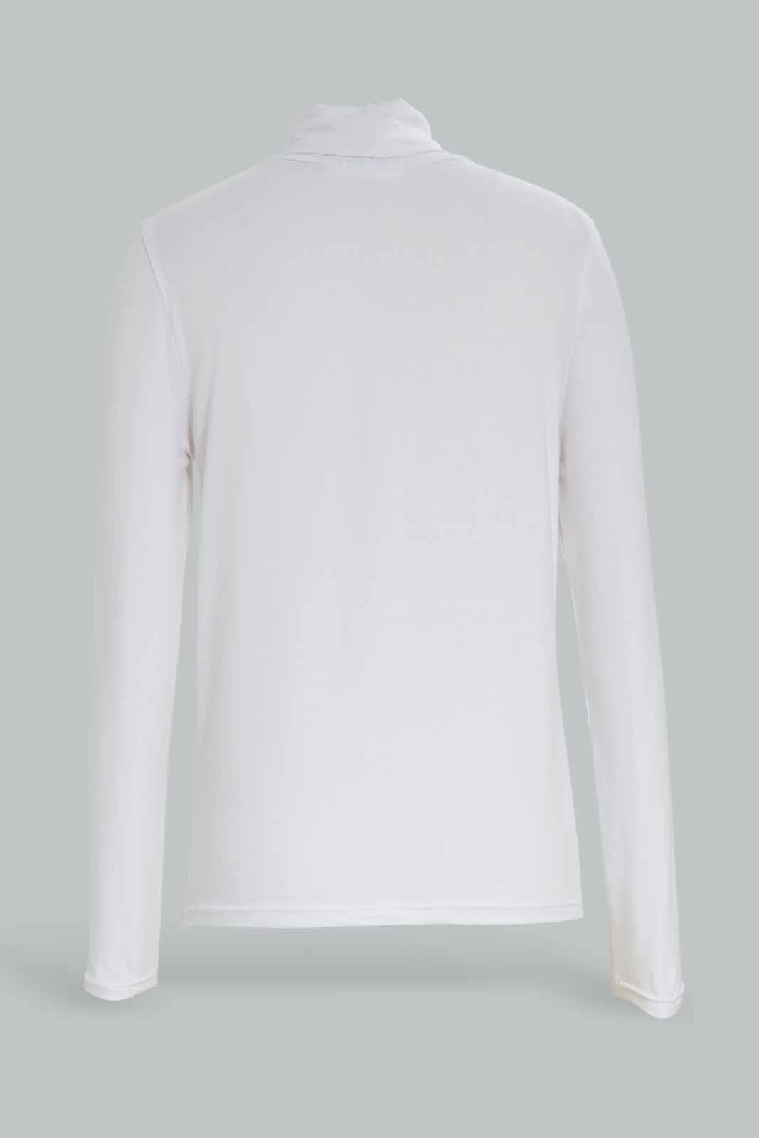 Redtag-Girls-White-Turtle-Neck-Top-BTS,-Category:T-Shirts,-Colour:White,-Deals:New-In,-Dept:Girls,-Filter:Senior-Girls-(8-to-14-Yrs),-GSR-T-Shirts,-New-In-GSR-APL,-Non-Sale,-S23A,-Section:Girls-(0-to-14Yrs),-TBL-Senior-Girls-9 to 14 Years