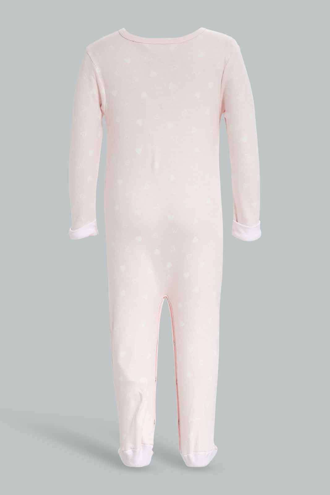 Redtag-Boys-Pink-Aop-Fashion-Sleepsuit-Category:Sleepsuits,-Colour:Apricot,-Deals:New-In,-Dept:New-Born,-Filter:Baby-(0-to-12-Mths),-NBG-Sleepsuits,-New-In-NBG-APL,-Non-Sale,-S23A,-Section:Boys-(0-to-14Yrs)-Baby-