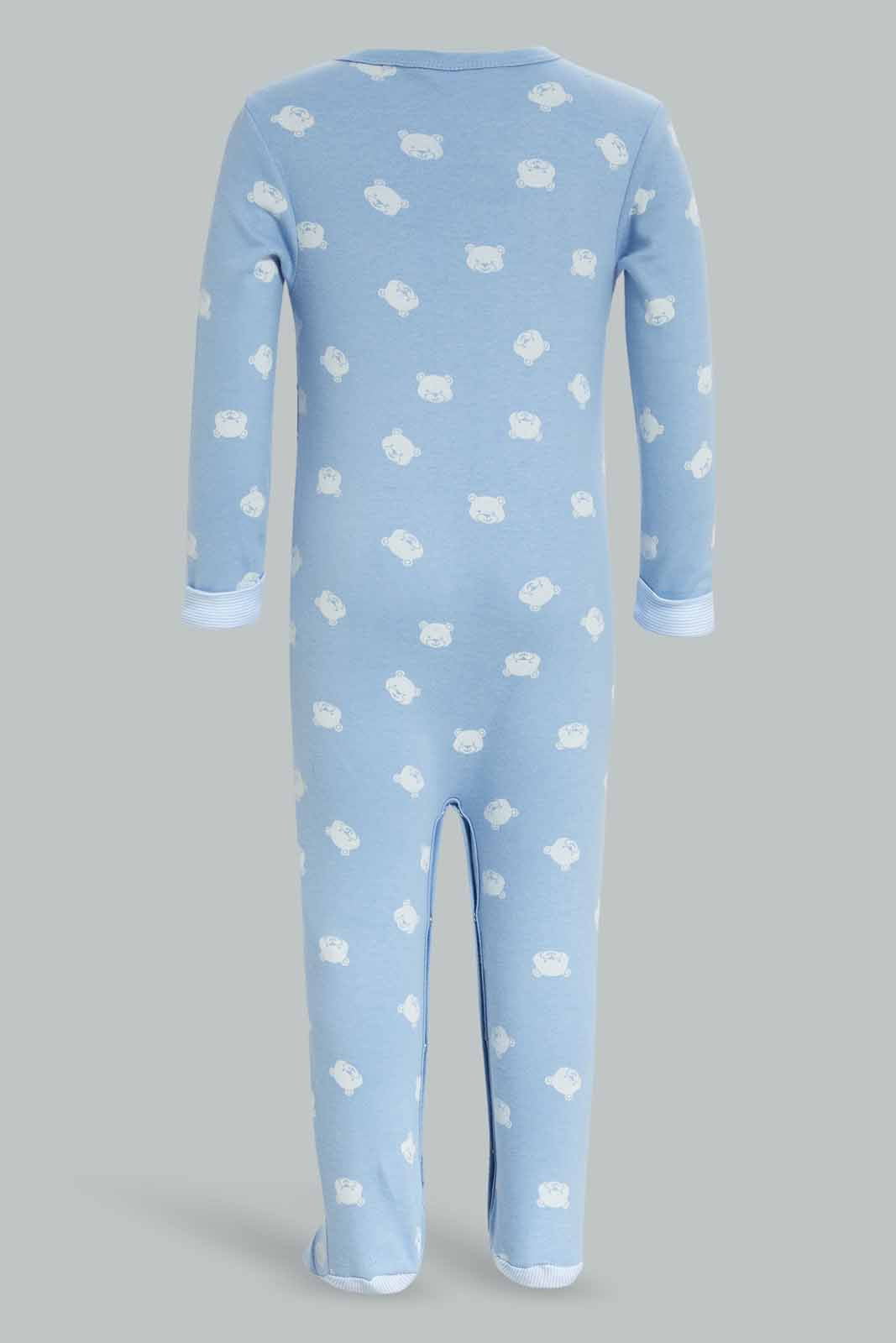Redtag-Boys-Blue-Aop-Fashion-Sleepsuit-Category:Sleepsuits,-Colour:Blue,-Deals:New-In,-Dept:New-Born,-Filter:Baby-(0-to-12-Mths),-NBB-Sleepsuits,-New-In-NBB-APL,-Non-Sale,-S23A,-Section:Boys-(0-to-14Yrs)-Baby-