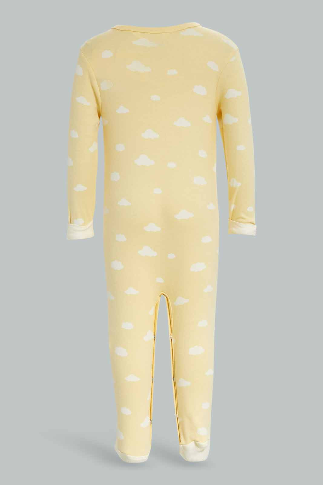 Redtag-Boys-Yellow-Ppe-Plain-Knit-Dress-Category:Sleepsuits,-Colour:Yellow,-Deals:New-In,-Dept:New-Born,-Filter:Baby-(0-to-12-Mths),-NBB-Sleepsuits,-New-In-NBB-APL,-Non-Sale,-S23A,-Section:Boys-(0-to-14Yrs)-Baby-