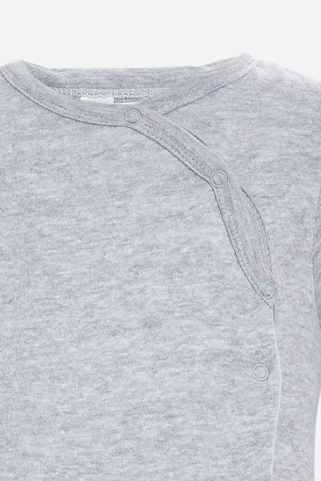 Redtag-Boys-Grey-Plain-Quilted-Sleepsuit-Category:Sleepsuits,-Colour:Grey,-Deals:New-In,-Dept:New-Born,-Filter:Baby-(0-to-12-Mths),-NBB-Sleepsuits,-New-In-NBB-APL,-Non-Sale,-S23A,-Section:Boys-(0-to-14Yrs)-Baby-0 to 12 Months