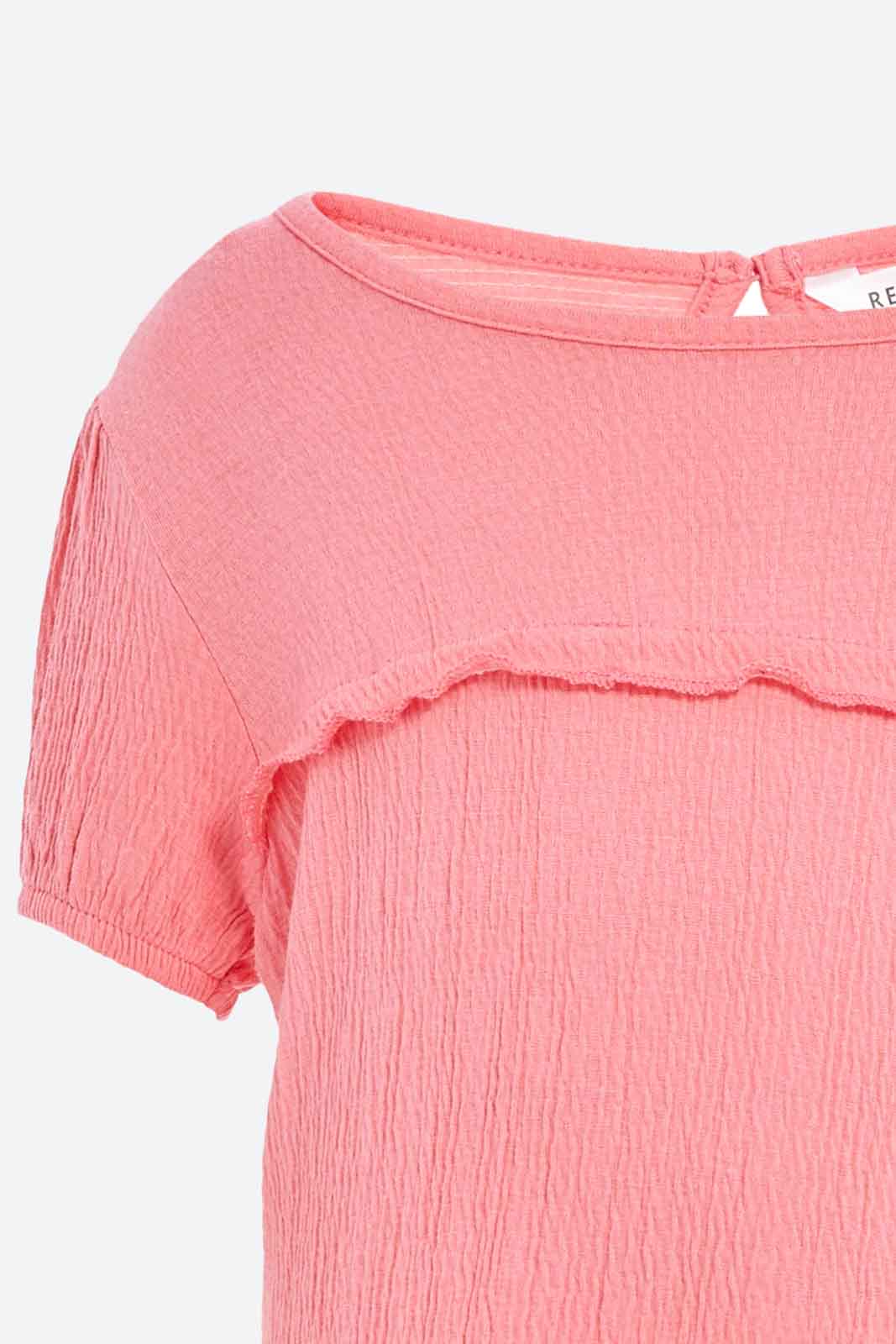 Redtag-Girls-Pink-Solid-Jacquard-Dress-Category:Dresses,-Colour:Apricot,-Deals:New-In,-Dept:Girls,-Filter:Infant-Girls-(3-to-24-Mths),-ING-Dresses,-New-In-ING-APL,-Non-Sale,-S23A,-Section:Girls-(0-to-14Yrs)-Infant-Girls-3 to 24 Months