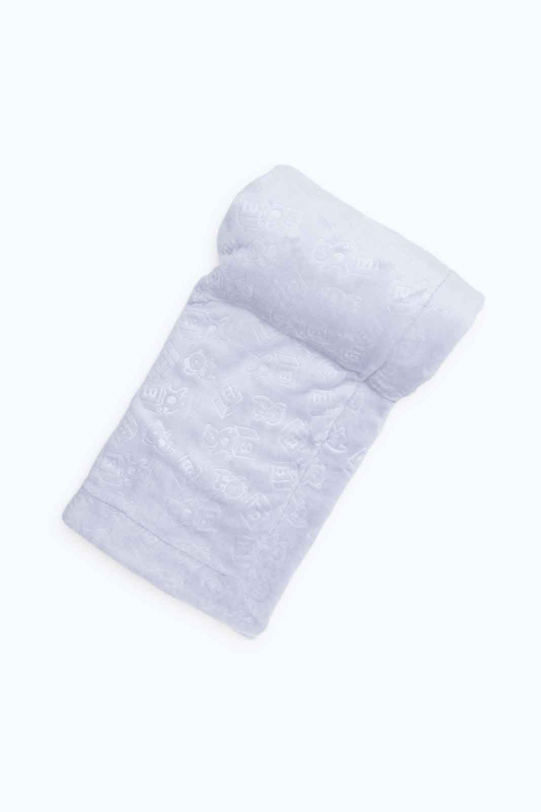 Redtag-Boys-Grey-Aop-Embossed-Fleece-Blanket-Category:Newborn-Accessories,-Colour:Yellow,-Deals:New-In,-Dept:New-Born,-Filter:Baby-(0-to-12-Mths),-NBB-Newborn-Accessories,-New-In-NBB-APL,-Non-Sale,-S23A,-Section:Boys-(0-to-14Yrs)-Baby-0 to 12 Months