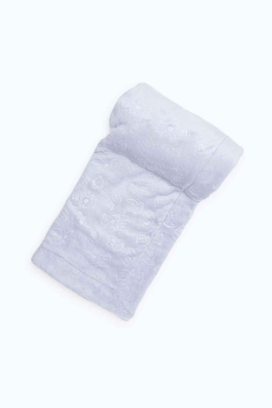 Redtag-Boys-Grey-Aop-Embossed-Fleece-Blanket-Category:Newborn-Accessories,-Colour:Yellow,-Deals:New-In,-Dept:New-Born,-Filter:Baby-(0-to-12-Mths),-NBB-Newborn-Accessories,-New-In-NBB-APL,-Non-Sale,-S23A,-Section:Boys-(0-to-14Yrs)-Baby-0 to 12 Months