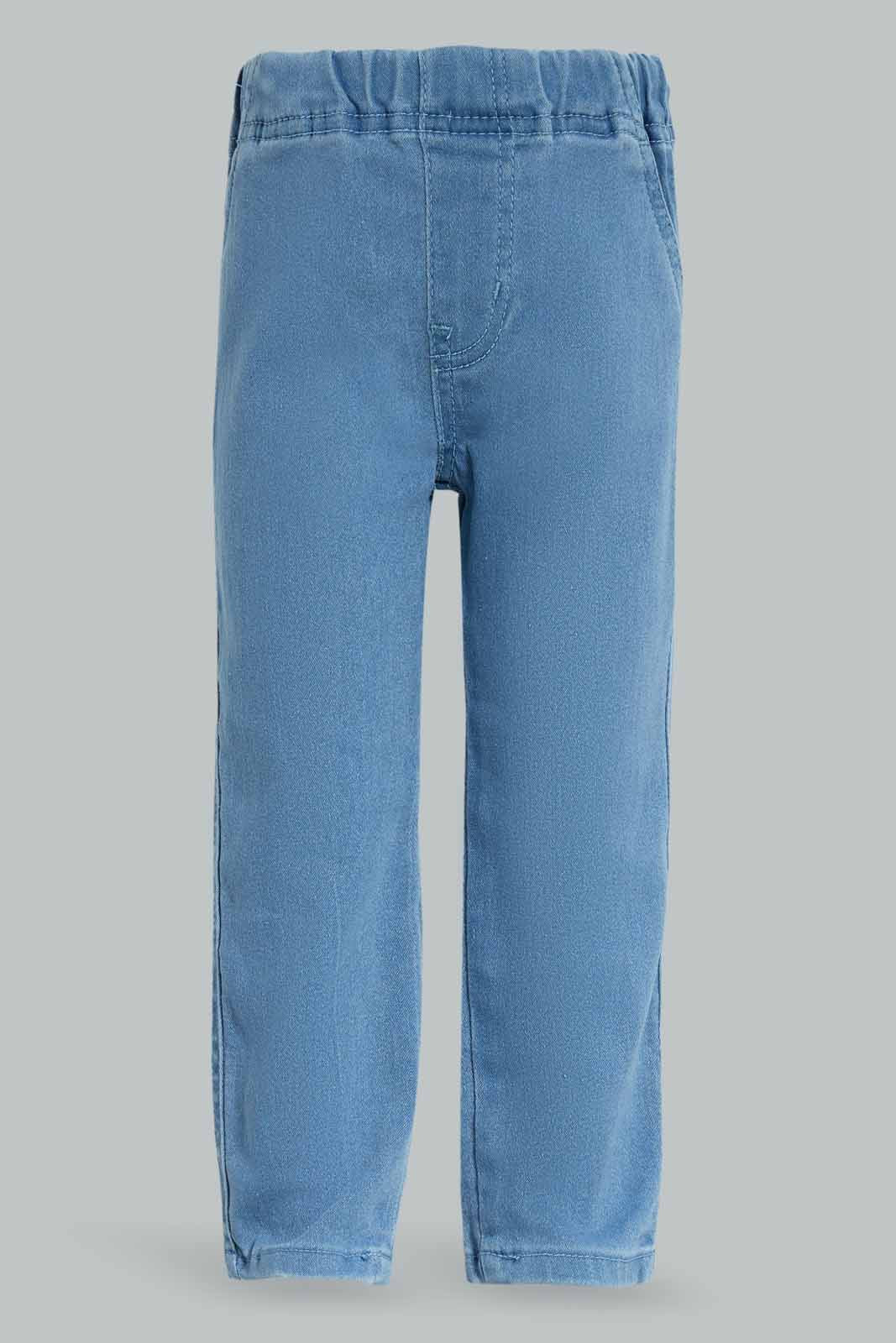 Redtag-Boys-Light-Wash-Jogger-Jean-Category:Jeans,-Colour:Light-Wash,-Deals:New-In,-Dept:Boys,-Filter:Infant-Boys-(3-to-24-Mths),-INB-Jeans,-New-In-INB-APL,-Non-Sale,-S23A,-Section:Boys-(0-to-14Yrs),-TBL-Infant-Boys-