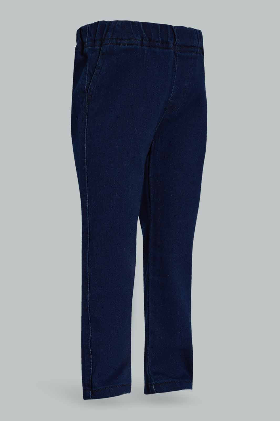 Redtag-Boys-Mid-Wash-Jogger-Jean-Category:Jeans,-Colour:Dark-Wash,-Deals:New-In,-Dept:Boys,-Filter:Infant-Boys-(3-to-24-Mths),-INB-Jeans,-New-In-INB-APL,-Non-Sale,-S23A,-Section:Boys-(0-to-14Yrs),-TBL-Infant-Boys-