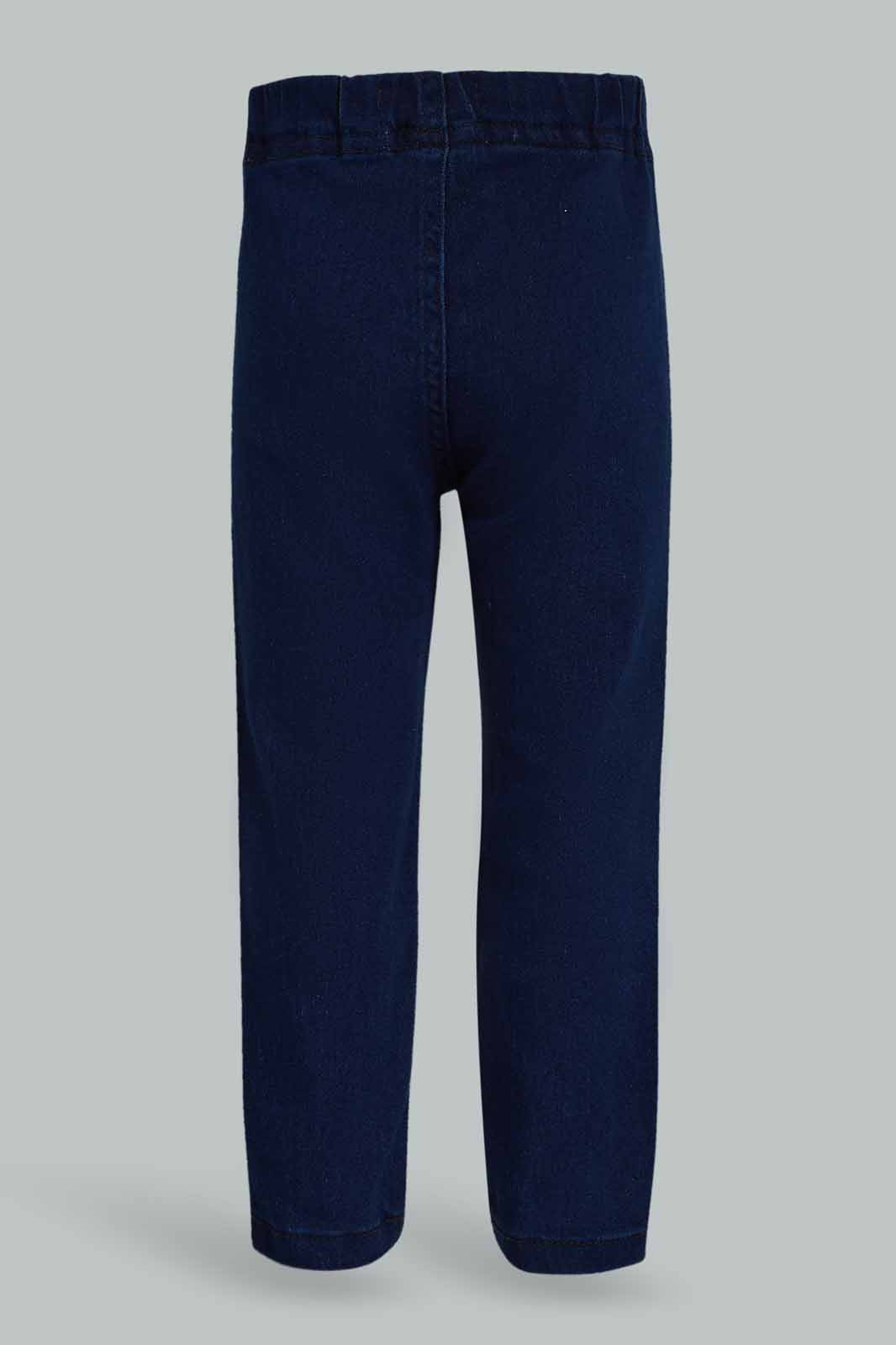 Redtag-Boys-Mid-Wash-Jogger-Jean-Category:Jeans,-Colour:Dark-Wash,-Deals:New-In,-Dept:Boys,-Filter:Infant-Boys-(3-to-24-Mths),-INB-Jeans,-New-In-INB-APL,-Non-Sale,-S23A,-Section:Boys-(0-to-14Yrs),-TBL-Infant-Boys-