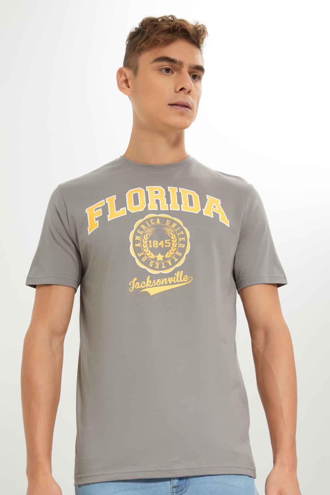 Redtag-Men-Grey-Graphic-T-Shirt-Category:T-Shirts,-Colour:Charcoal,-Deals:New-In,-Dept:Menswear,-Filter:Men's-Clothing,-Men-T-Shirts,-New-In-Men-APL,-Non-Sale,-S23A,-Section:Men,-TBL-Men's-