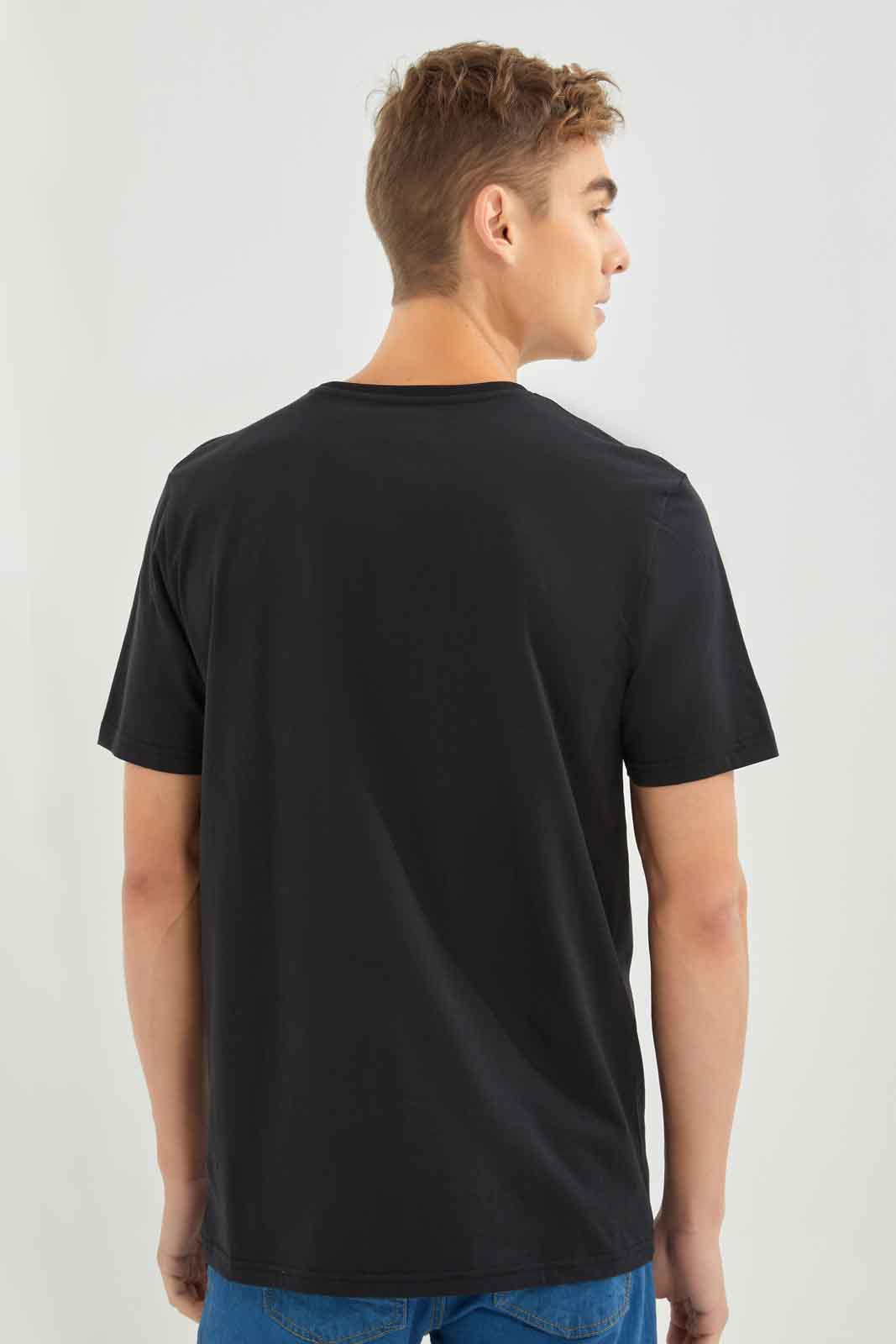 Redtag-Men-Black-Graphic-T-Shirt-Category:T-Shirts,-Colour:Black,-Deals:New-In,-Dept:Menswear,-Filter:Men's-Clothing,-Men-T-Shirts,-New-In-Men-APL,-Non-Sale,-S23A,-Section:Men,-TBL-Men's-