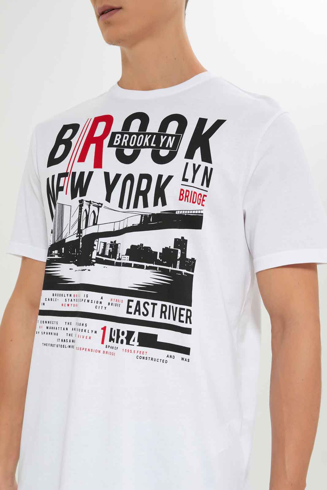 Redtag-Men-White-Graphic-T-Shirt-Category:T-Shirts,-Colour:White,-Deals:New-In,-Dept:Menswear,-Filter:Men's-Clothing,-Men-T-Shirts,-New-In-Men-APL,-Non-Sale,-S23A,-Section:Men,-TBL-Men's-