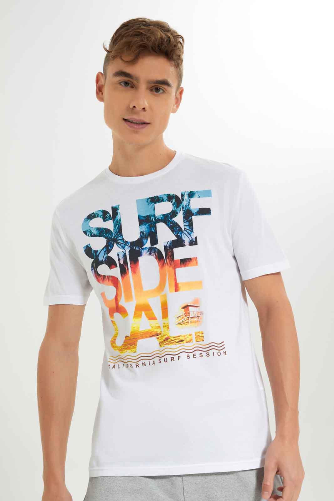 Redtag-Men-White-Graphic-T-Shirt-Category:T-Shirts,-Colour:White,-Deals:New-In,-Dept:Menswear,-Filter:Men's-Clothing,-Men-T-Shirts,-New-In-Men-APL,-Non-Sale,-S23A,-Section:Men,-TBL-Men's-