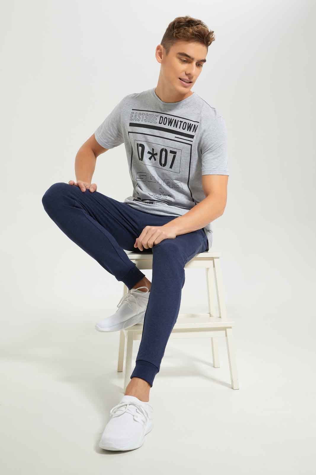 Redtag-Men-Grey-Graphic-T-Shirt-Category:T-Shirts,-Colour:Grey,-Deals:New-In,-Dept:Menswear,-Filter:Men's-Clothing,-Men-T-Shirts,-New-In-Men-APL,-Non-Sale,-S23A,-Section:Men,-TBL-Men's-