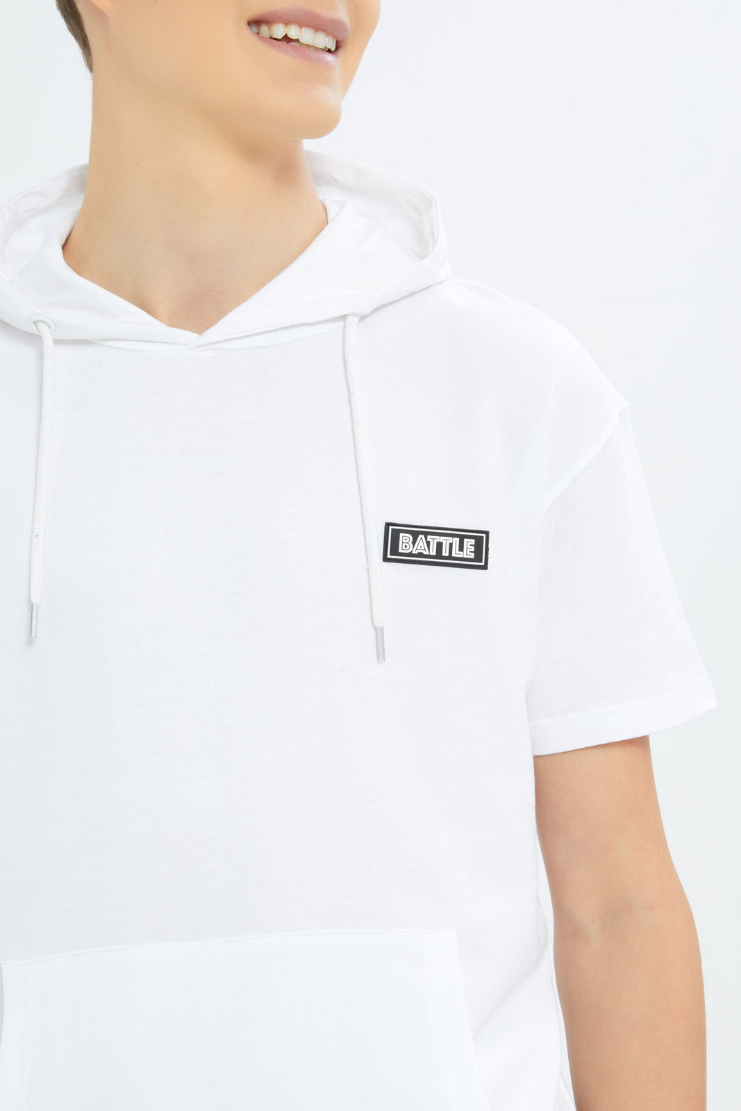 Redtag-Boys-White-S/S-Lounge-Wear-Hoody-Sweatshirt-BSR-Sweatshirts,-Category:Sweatshirts,-Colour:White,-Deals:New-In,-Dept:Boys,-Filter:Senior-Boys-(8-to-14-Yrs),-New-In-BSR-APL,-Non-Sale,-S23B,-Section:Boys-(0-to-14Yrs)-Senior-Boys-9 to 14 Years