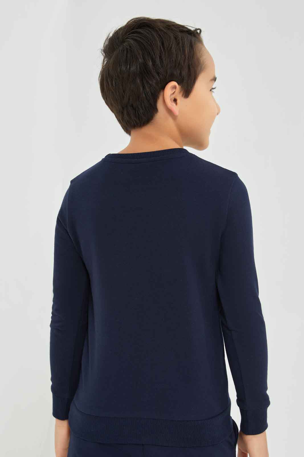 Redtag-Boys-Blue-Tom-And-Jerry-Crew-Neck-Sweatshirt-BOY-Sweatshirts,-Category:Sweatshirts,-CHA,-Colour:Blue,-Deals:New-In,-Dept:Boys,-Filter:Boys-(2-to-8-Yrs),-New-In-BOY-APL,-Non-Sale,-S23A,-Section:Boys-(0-to-14Yrs)-Boys-2 to 8 Years