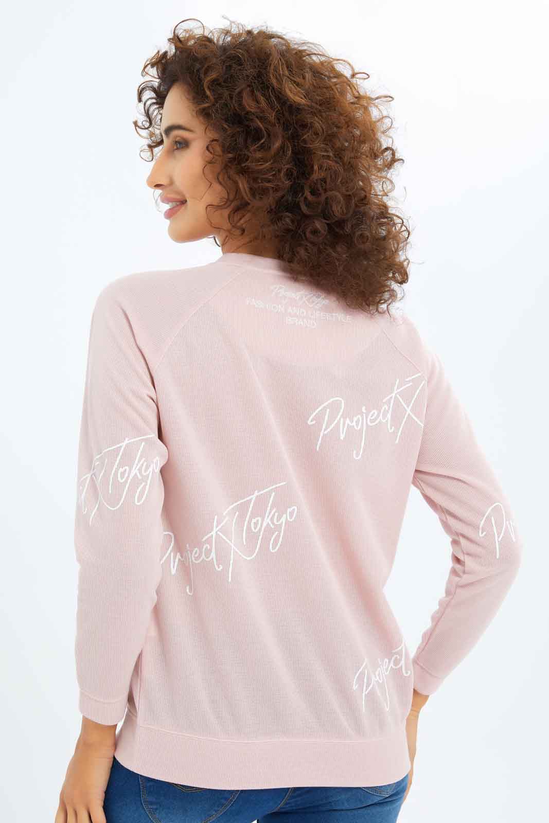 Redtag-Women-Pink-Alover-Printed-Long-Sleeve-T-Shirt-Category:T-Shirts,-Colour:Apricot,-Deals:New-In,-Dept:Ladieswear,-Filter:Women's-Clothing,-New-In-Women-APL,-Non-Sale,-S23A,-Section:Women,-Women-T-Shirts-Women's-