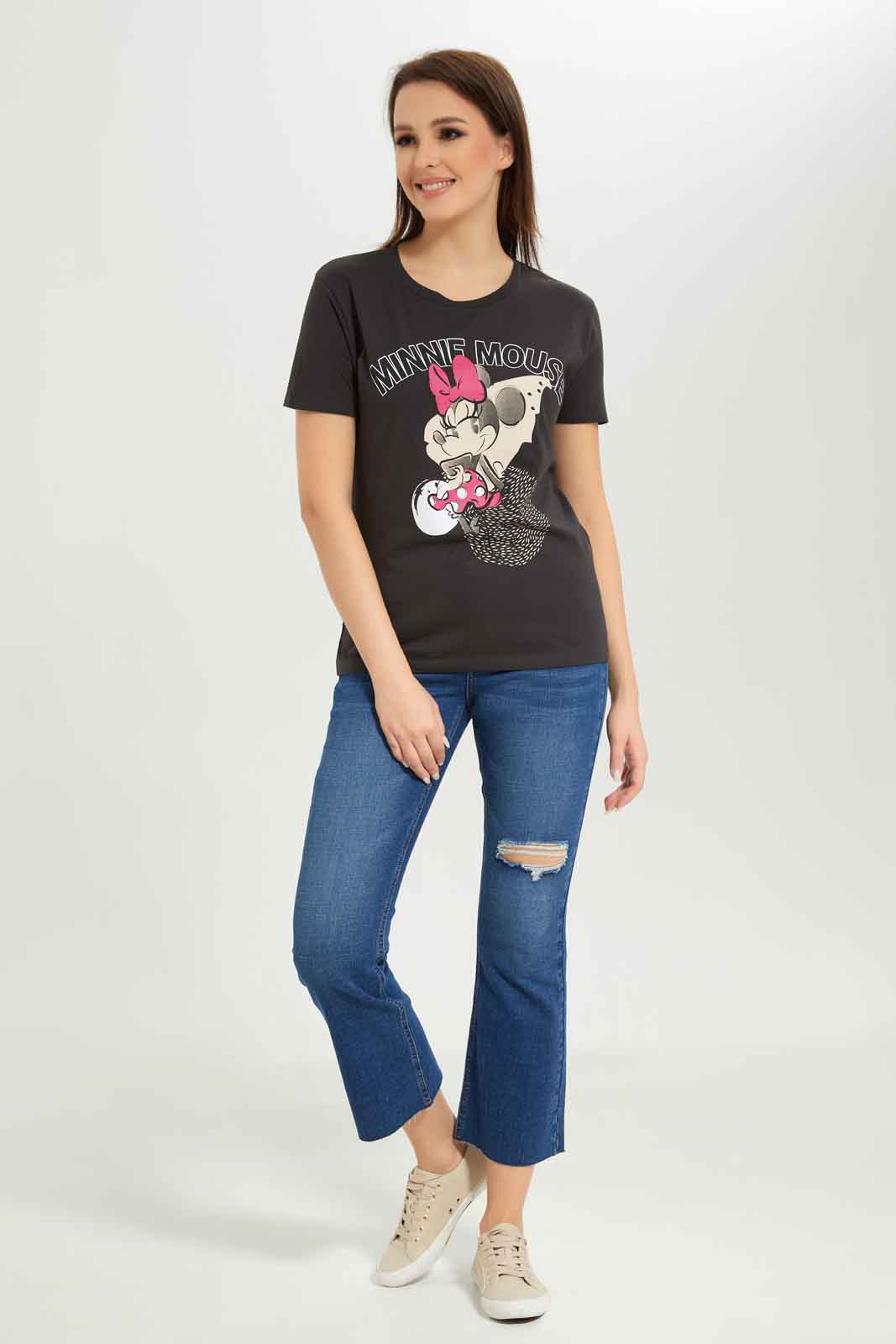 Redtag-Women-Dark-Wash-Flared-Jeans-Category:Jeans,-Colour:Dark-Wash,-Deals:New-In,-Dept:Ladieswear,-Filter:Women's-Clothing,-FIT-WALL-(FTW),-New-In-Women-APL,-Non-Sale,-S23A,-Section:Women,-Women-Jeans-Women's-