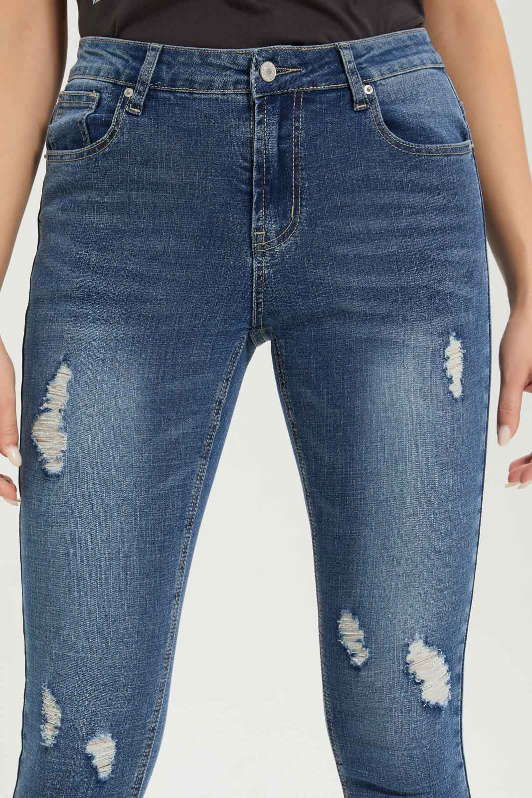 Redtag-Women-Light-Wash-High-Waist-Skinng-Jeans-Category:Jeans,-Colour:Light-Wash,-Deals:New-In,-Dept:Ladieswear,-Filter:Women's-Clothing,-FIT-WALL-(FTW),-New-In-Women-APL,-Non-Sale,-S23A,-Section:Women,-Women-Jeans-Women's-