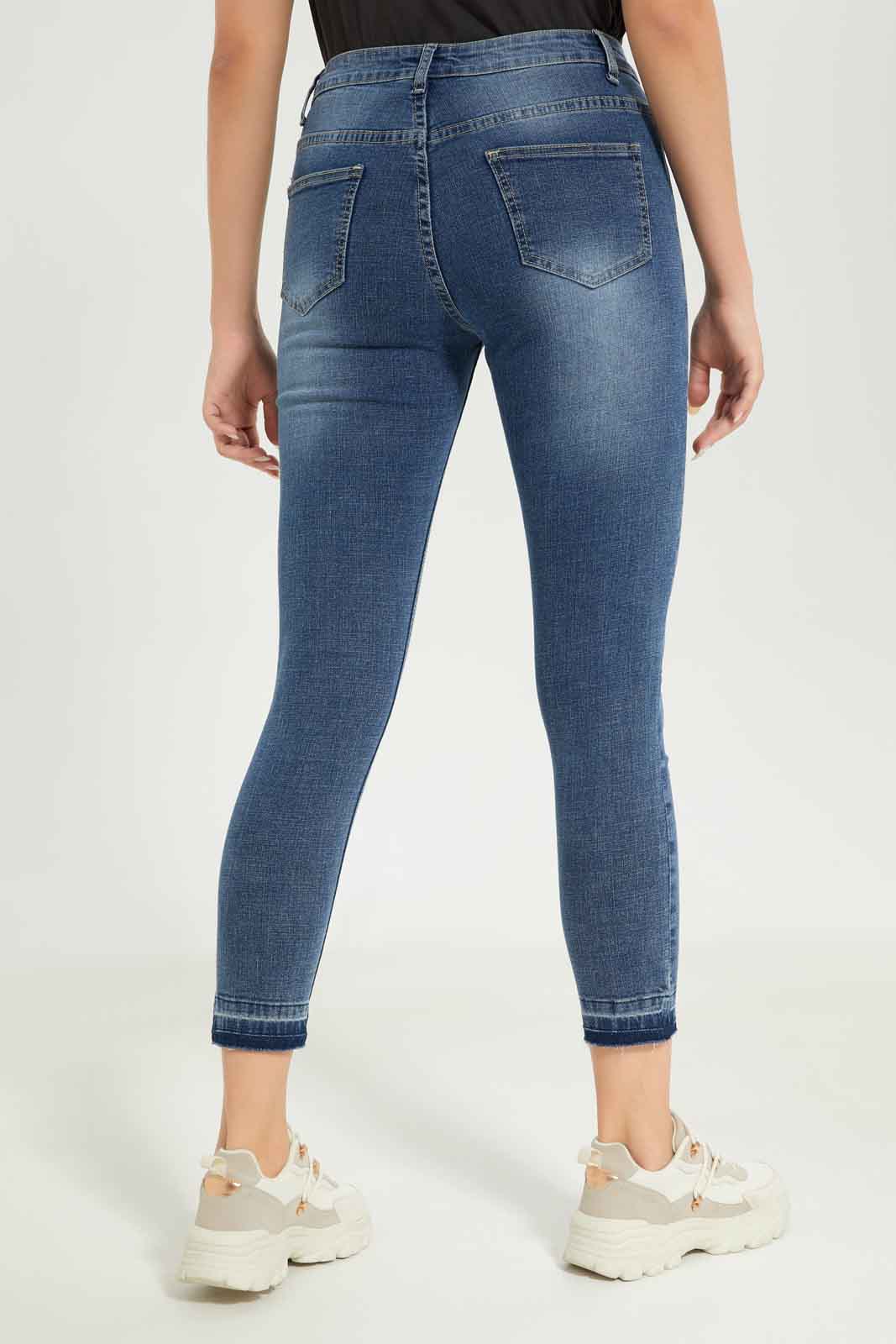 Redtag-Women-Light-Wash-High-Waist-Skinng-Jeans-Category:Jeans,-Colour:Light-Wash,-Deals:New-In,-Dept:Ladieswear,-Filter:Women's-Clothing,-FIT-WALL-(FTW),-New-In-Women-APL,-Non-Sale,-S23A,-Section:Women,-Women-Jeans-Women's-
