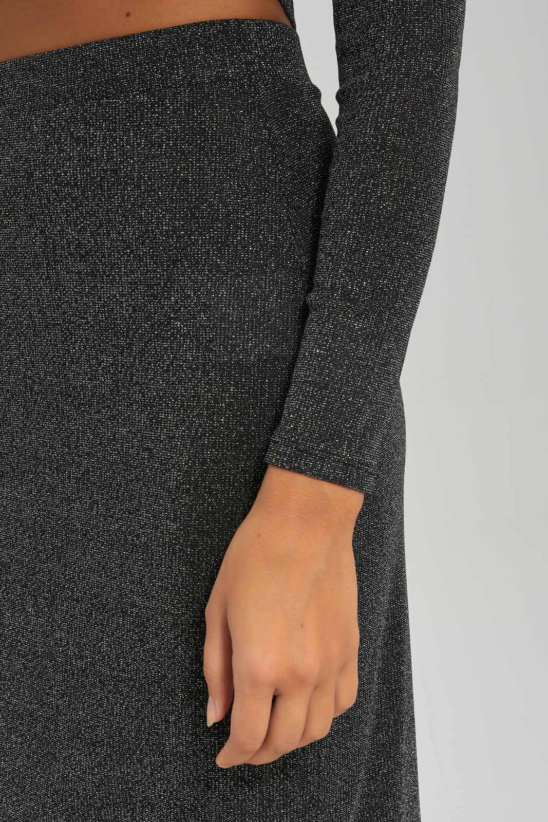 Redtag-Women-Lurex-Pencil-Skirt-Category:Skirts,-Colour:Black,-Deals:New-In,-Dept:Ladieswear,-FF,-Filter:Women's-Clothing,-New-In-Women-APL,-Non-Sale,-S23A,-Section:Women,-Women-Skirts-Women's-