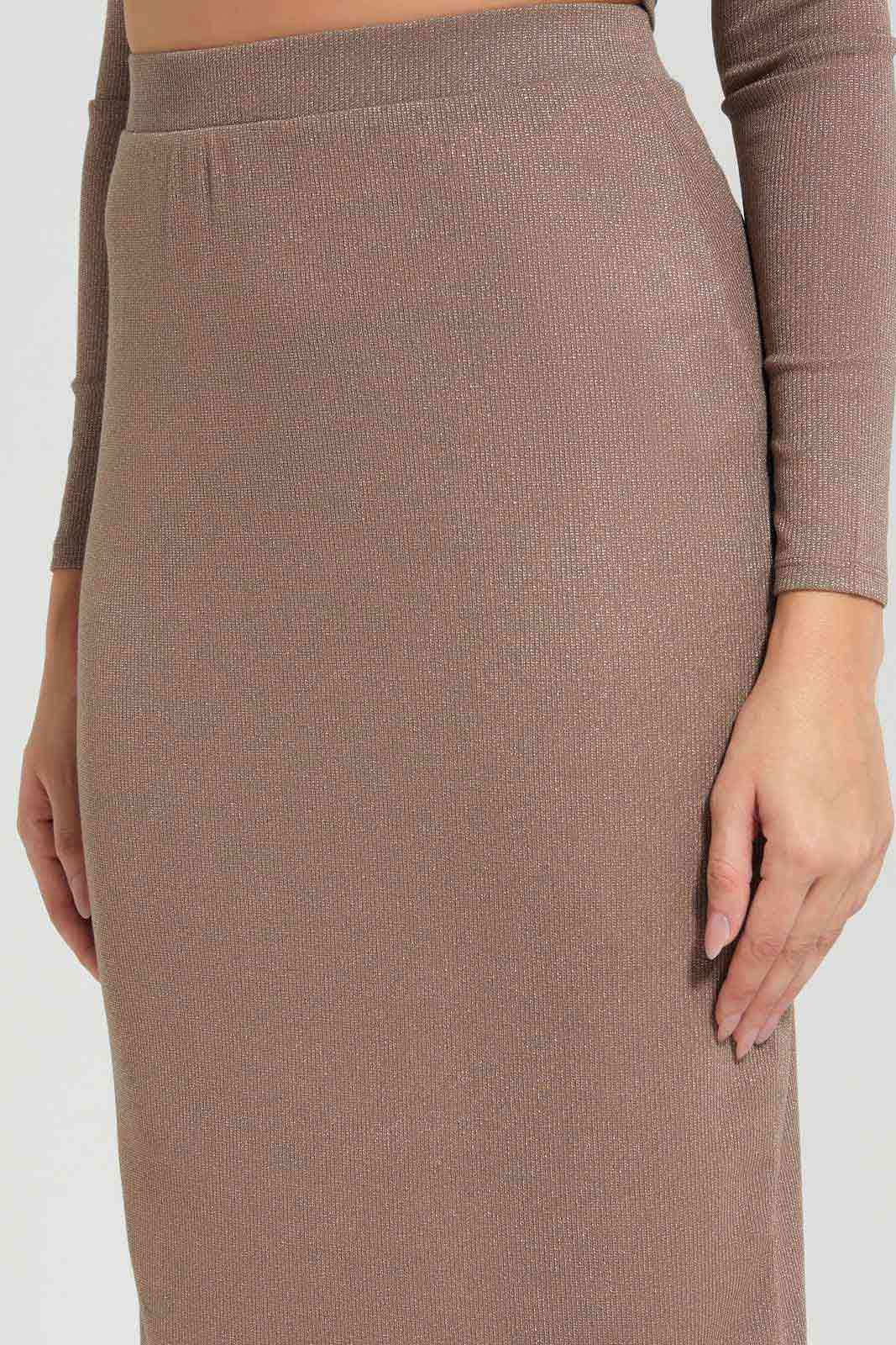 Redtag-Women-Lurex-Pencil-Skirt-Category:Skirts,-Colour:Gold,-Deals:New-In,-FF,-Filter:Women's-Clothing,-New-In-Women-APL,-Non-Sale,-S23A,-Section:Women,-Women-Skirts-Women's-