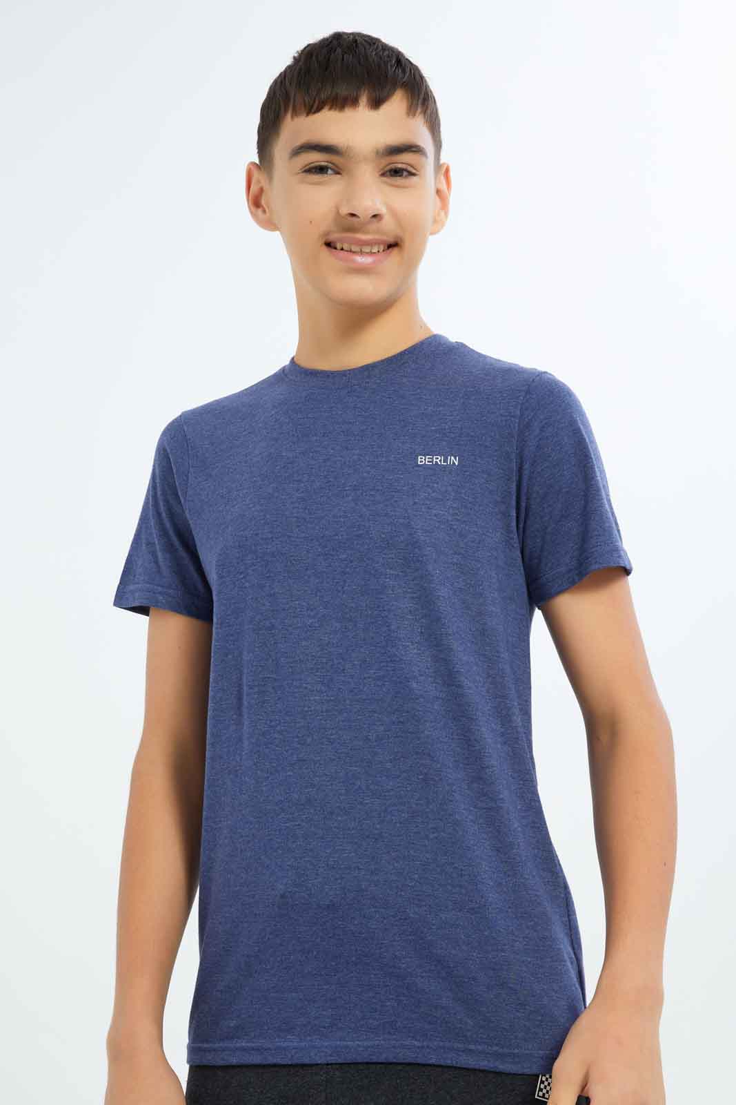 Redtag-Boys-Greymel/-Blue-Mel-2-Pc-Pack-Short-Sleeve-Tshirt-BSR-T-Shirts,-Category:T-Shirts,-Colour:Assorted,-Deals:New-In,-Dept:Boys,-Filter:Senior-Boys-(8-to-14-Yrs),-New-In-BSR-APL,-Non-Sale,-S23A,-Section:Boys-(0-to-14Yrs)-Senior-Boys-9 to 14 Years