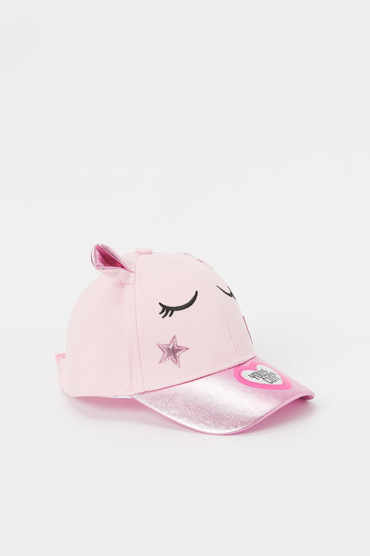Redtag-Multi-Character-Embellished-Cap-Category:Caps-&-Hats,-Colour:Assorted,-Deals:New-In,-Dept:Girls,-Filter:Girls-Accessories,-GIR-Caps-&-Hats,-H1:ACC,-H2:GIR,-H3:GIA,-H4:FAA,-New-In,-New-In-GIR-ACC,-Non-Sale,-S23A,-Season:S23B,-Section:Girls-(0-to-14Yrs)-Girls-