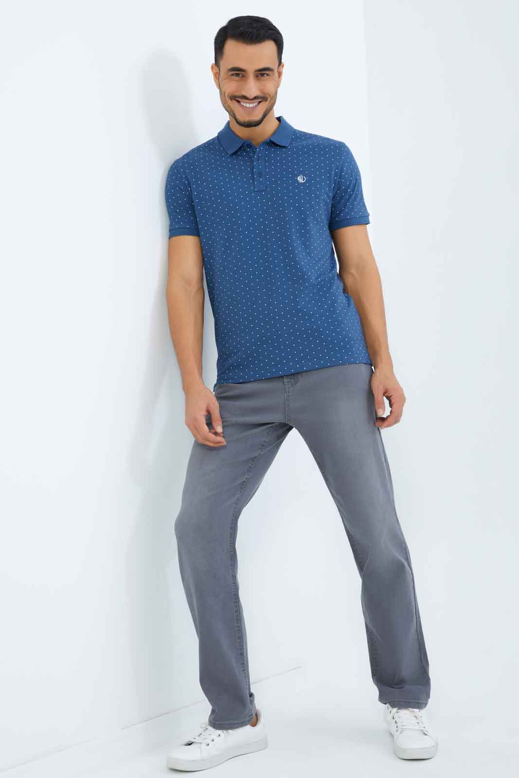 Redtag-Men-Blue-Aop-Polo-Shirt-With-Chest-Logo-Category:Polo-T-Shirts,-Colour:Blue,-Deals:New-In,-Dept:Menswear,-Filter:Men's-Clothing,-Men-Polo-T-Shirts,-New-In-Men-APL,-Non-Sale,-S23B,-Section:Men-Men's-
