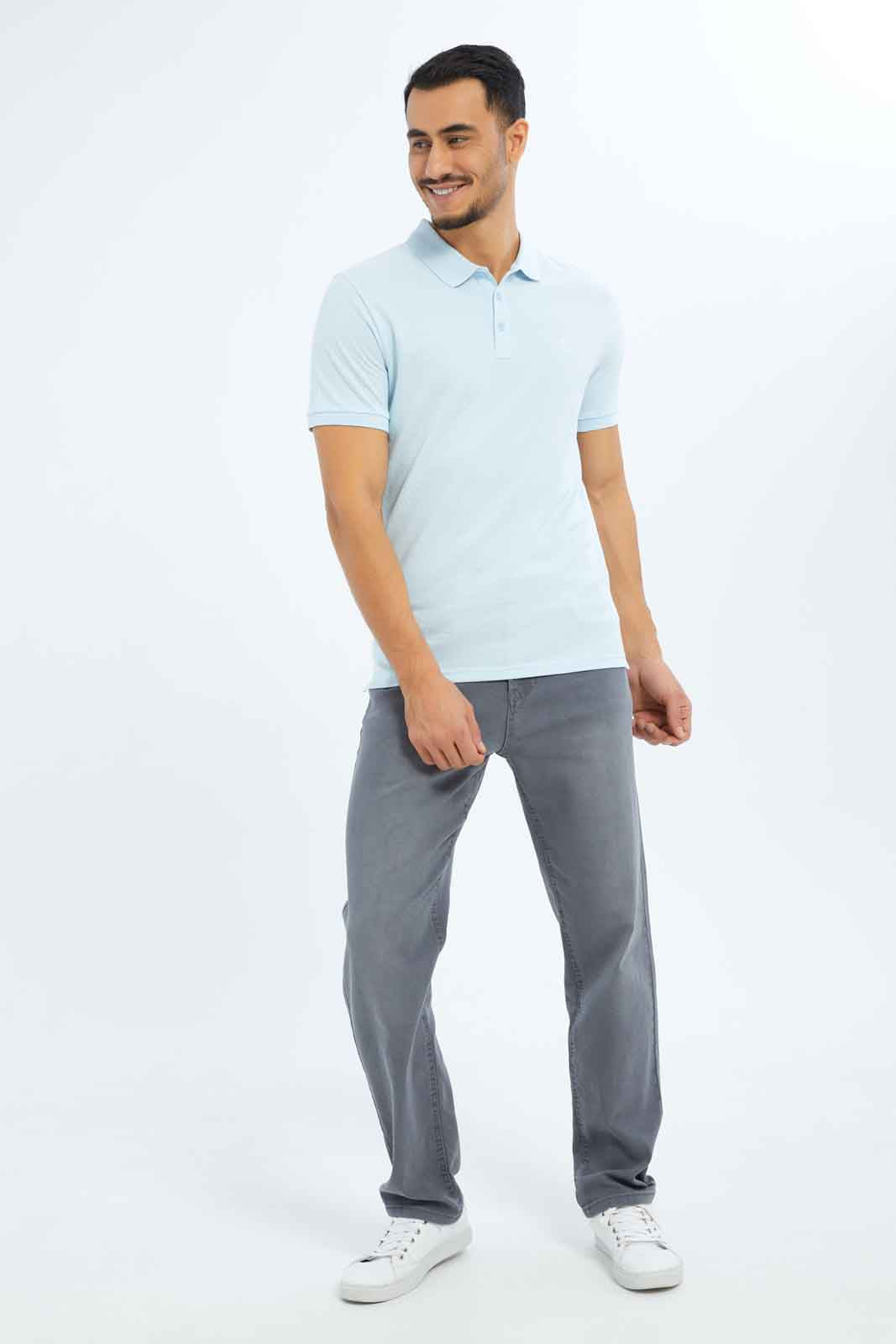 Redtag-Men-Sky-Blue-Aop-Polo-Shirt-With-Chest-Logo-Category:Polo-T-Shirts,-Colour:Sky-Blue,-Deals:New-In,-Dept:Menswear,-Filter:Men's-Clothing,-Men-Polo-T-Shirts,-New-In-Men-APL,-Non-Sale,-S23B,-Section:Men-Men's-