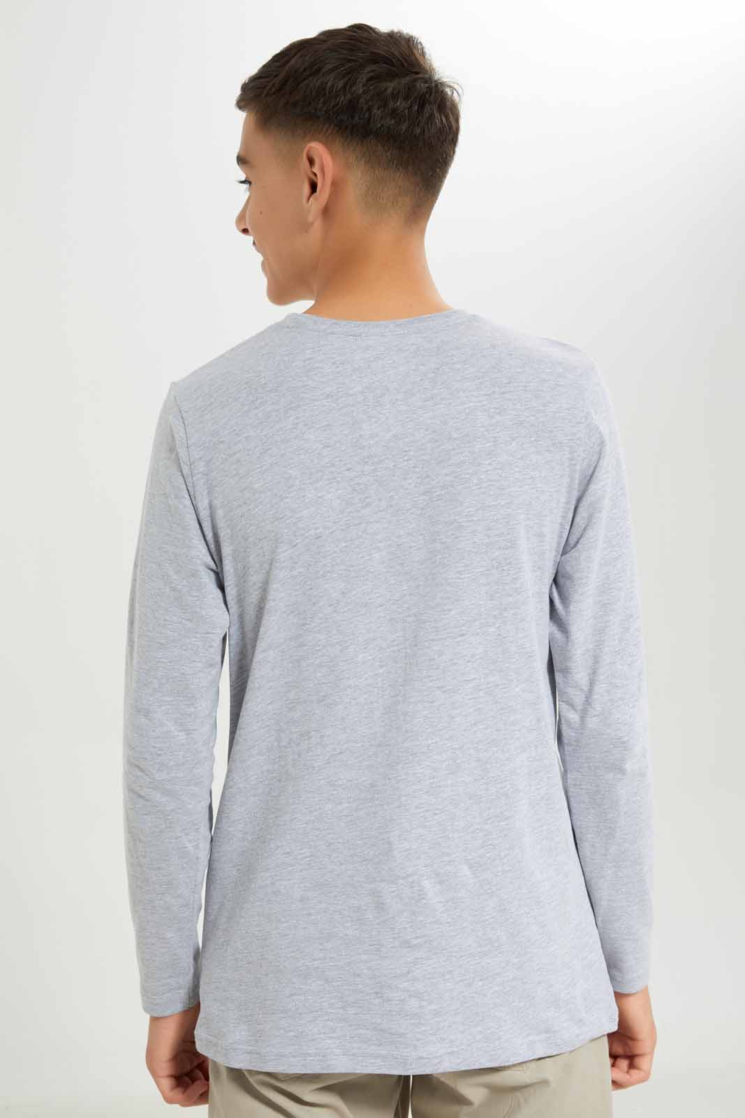 Redtag-Boys-Grey-Mel-Brookyln-Bridge-Long-Sleeve-Graphic-Tee-BSR-T-Shirts,-Category:T-Shirts,-Colour:Grey,-Deals:New-In,-Dept:Boys,-Filter:Senior-Boys-(8-to-14-Yrs),-New-In-BSR-APL,-Non-Sale,-S23A,-Section:Boys-(0-to-14Yrs),-TBL-Senior-Boys-9 to 14 Years