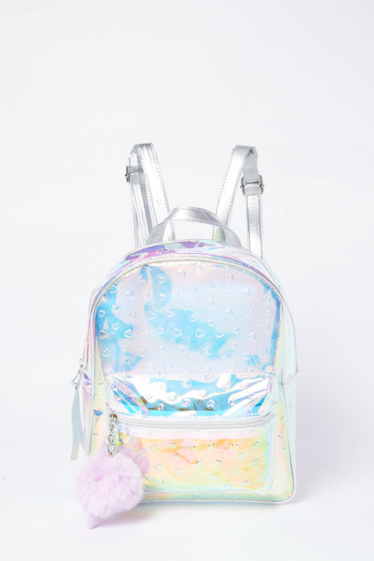 Girls Multicolour Embellished Backpack