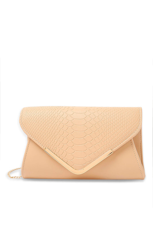 Redtag-Animal-Croc-Textured-Envelope-Bag-Category:Bags,-Colour:Assorted,-Dept:Ladieswear,-Filter:Women's-Accessories,-New-In,-New-In-Women-ACC,-Non-Sale,-S23A,-Section:Women,-Women-Bags-Women-