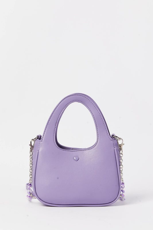 Redtag-Lilac-Cross-Body-Bag-Category:Bags,-Colour:Lilac,-Dept:Girls,-Filter:Girls-Accessories,-GIR-Bags,-New-In,-New-In-GIR-ACC,-Non-Sale,-S23A,-Section:Girls-(0-to-14Yrs)-Girls-