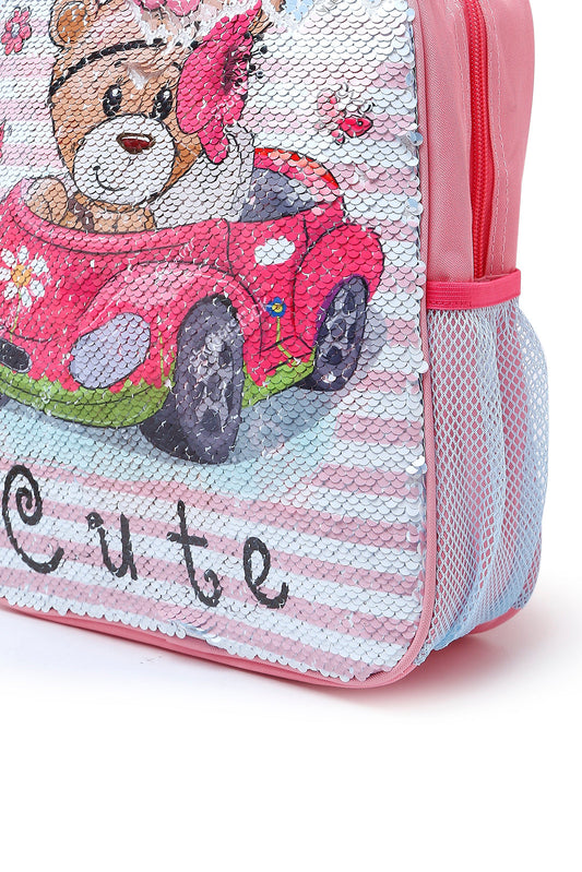 Redtag-Multi-Colour-Charcater-Embellished-Sequins-Backpack-Category:Bags,-Colour:Assorted,-Dept:Girls,-Filter:Girls-Accessories,-GIR-Bags,-New-In,-New-In-GIR-ACC,-Non-Sale,-S23A,-Section:Girls-(0-to-14Yrs)-Girls-