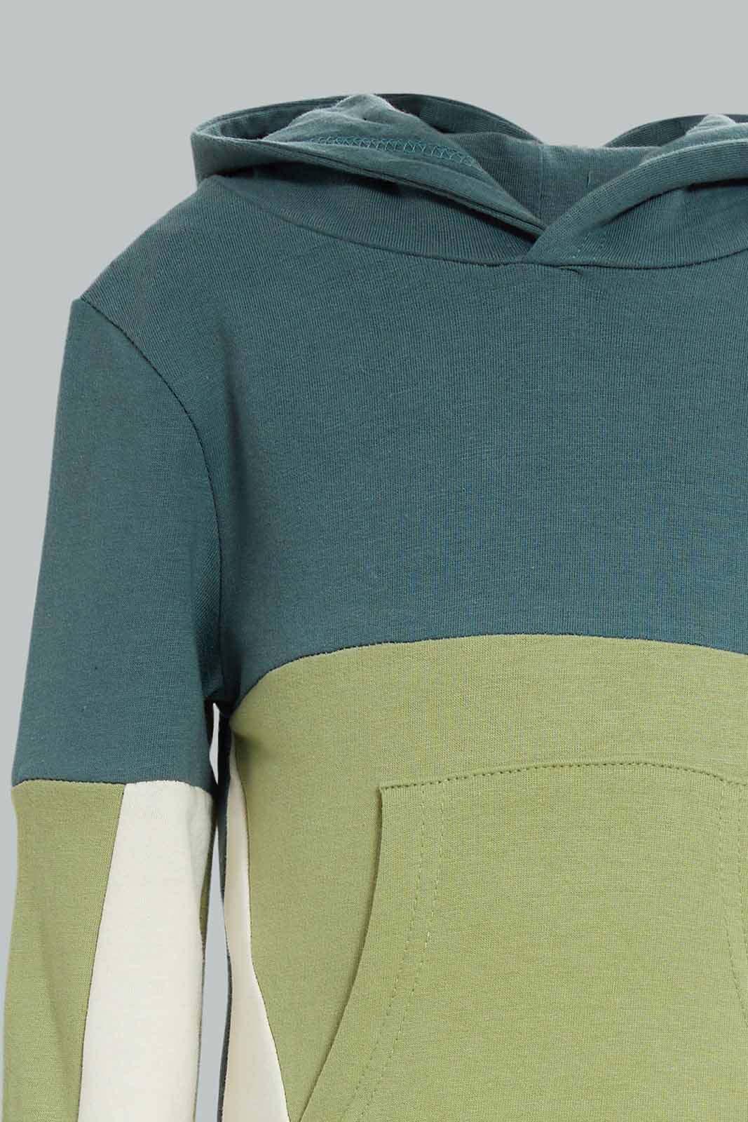 Redtag-Boys-Green-And-Beige-Multi-Color-Hoody-Jogging-Suit-Category:Jog-Sets,-Colour:Green,-Deals:New-In,-Dept:Boys,-Filter:Infant-Boys-(3-to-24-Mths),-INB-Jog-Sets,-New-In-INB-APL,-Non-Sale,-S23A,-Section:Boys-(0-to-14Yrs)-Infant-Boys-