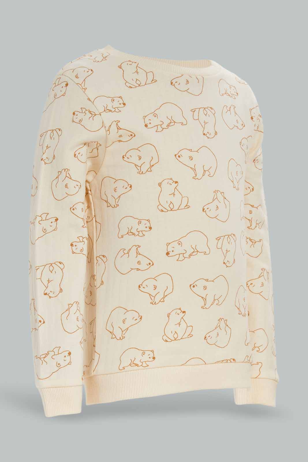 Redtag-Boys-Cream-Pannel-Crew-Neck-Padding-Jogging-Suit-Category:Jog-Sets,-Colour:Cream,-Deals:New-In,-Dept:Boys,-Filter:Infant-Boys-(3-to-24-Mths),-INB-Jog-Sets,-New-In-INB-APL,-Non-Sale,-S23A,-Section:Boys-(0-to-14Yrs)-Infant-Boys-3 to 24 Months