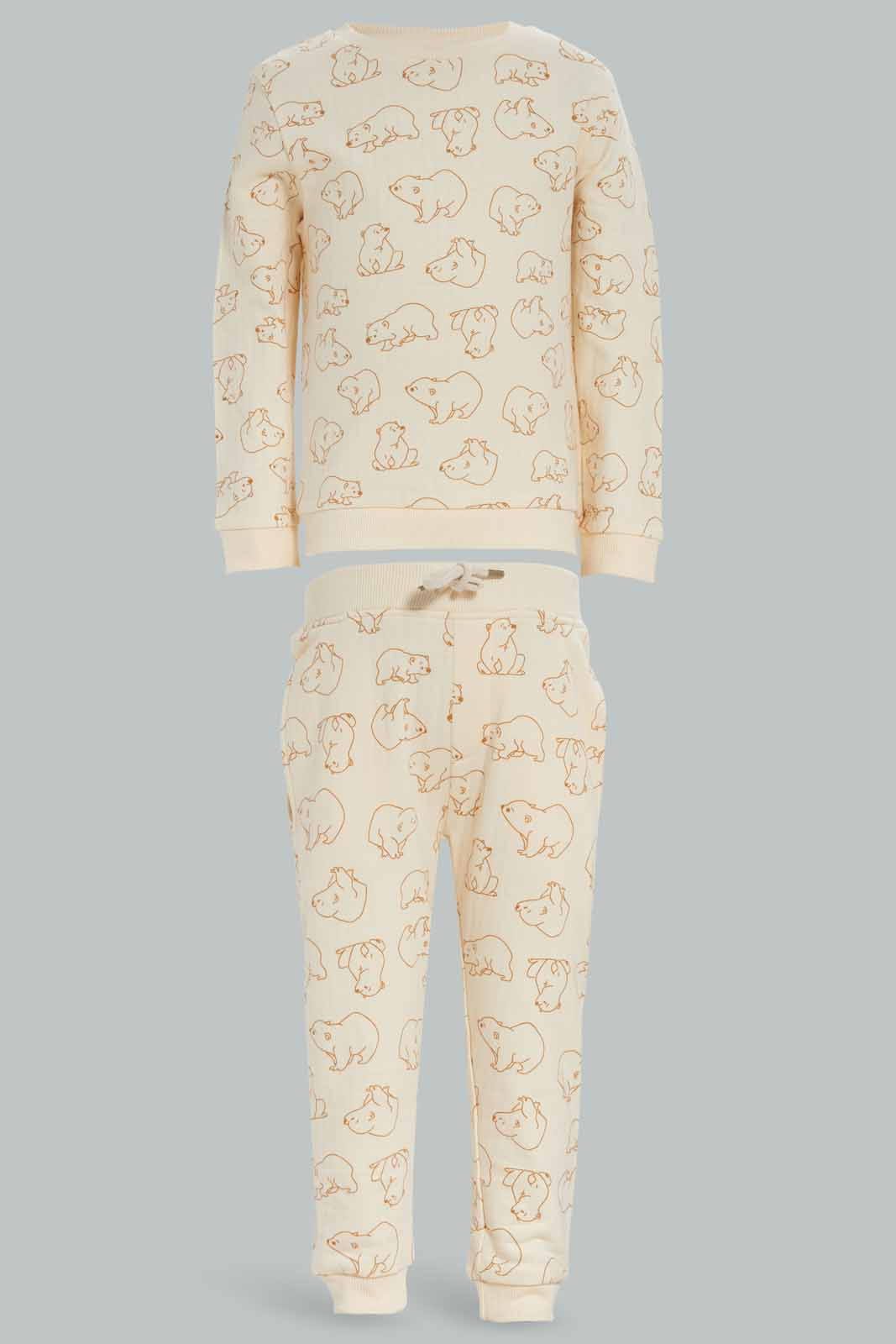 Redtag-Boys-Cream-Pannel-Crew-Neck-Padding-Jogging-Suit-Category:Jog-Sets,-Colour:Cream,-Deals:New-In,-Dept:Boys,-Filter:Infant-Boys-(3-to-24-Mths),-INB-Jog-Sets,-New-In-INB-APL,-Non-Sale,-S23A,-Section:Boys-(0-to-14Yrs)-Infant-Boys-3 to 24 Months