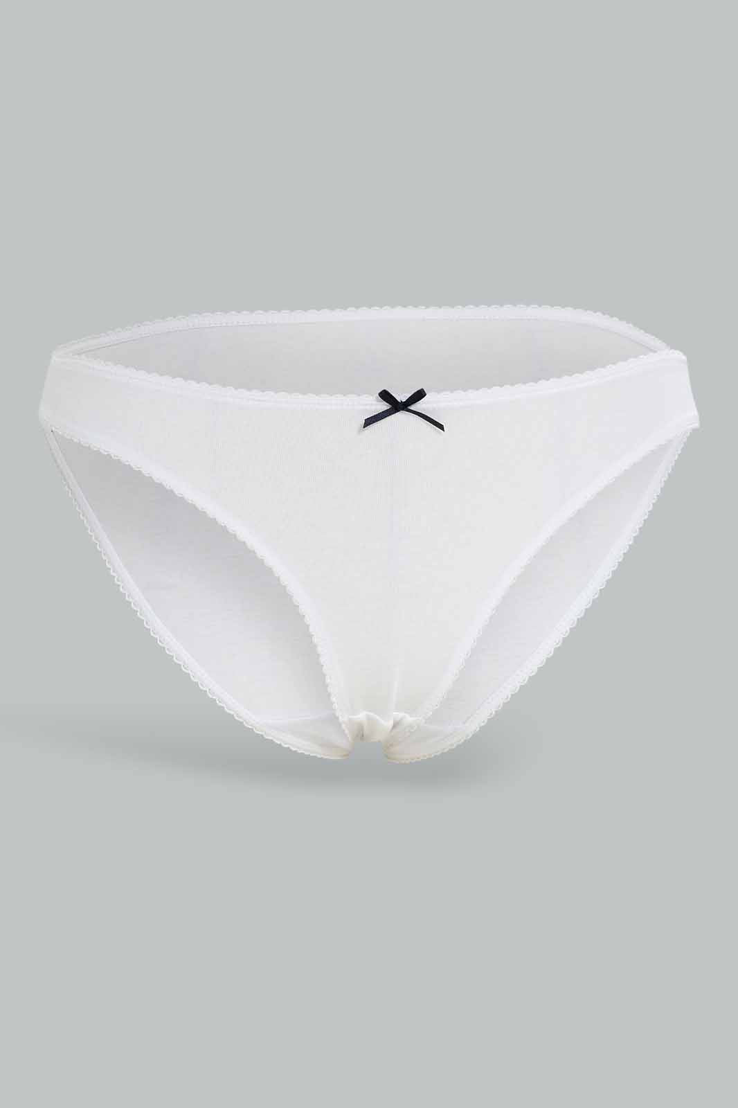 Redtag-Women-Assorted-Print/Plain-Bikini-Briefs-(5-Pack)-365,-Category:Briefs,-Colour:Assorted,-Deals:New-In,-Dept:Ladieswear,-Filter:Women's-Clothing,-New-In-Women-APL,-Non-Sale,-Section:Women,-Women-Briefs--