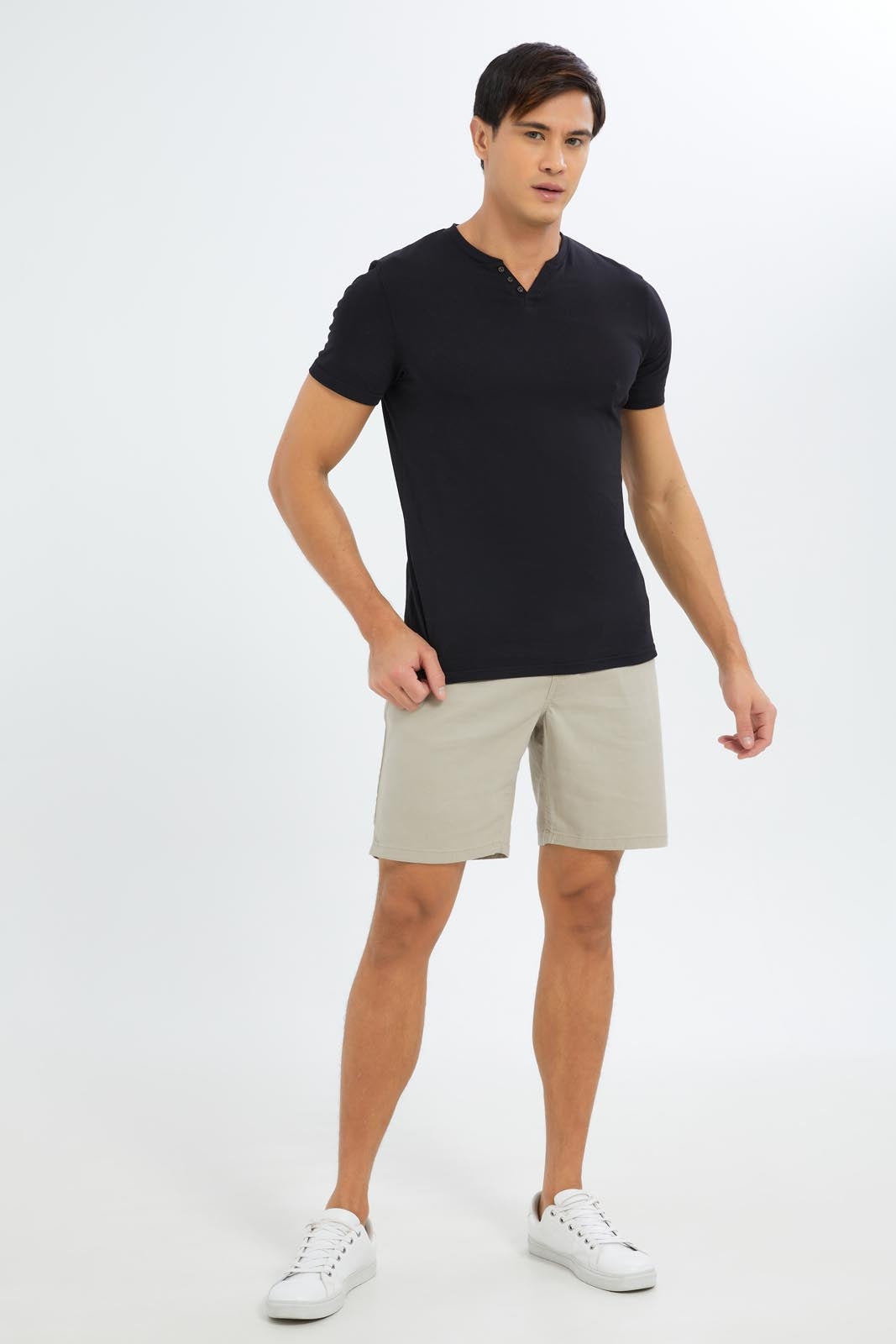 Redtag-Men-Beige-Pull-On-Shorts-CAPSULE-BUY,-Category:Shorts,-Colour:Beige,-Deals:New-In,-Dept:Menswear,-Filter:Men's-Clothing,-Men-Shorts,-New-In-Men-APL,-Non-Sale,-S23A,-Section:Men--