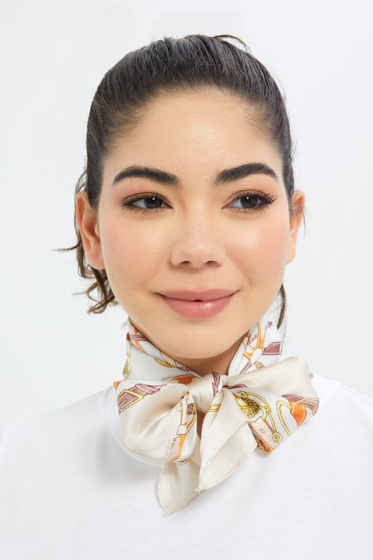 Redtag-Multi-Colour-Printed-Scarf-Category:Scarves,-Colour:Assorted,-Deals:New-In,-Dept:Ladieswear,-Filter:Women's-Accessories,-H1:ACC,-H2:LAD,-H3:LAA,-H4:SCA,-New-In,-New-In-Women-ACC,-Non-Sale,-S23A,-Season:S23B,-Section:Women,-Style:NECKERCHIEF,-Women-Scarves-Women-