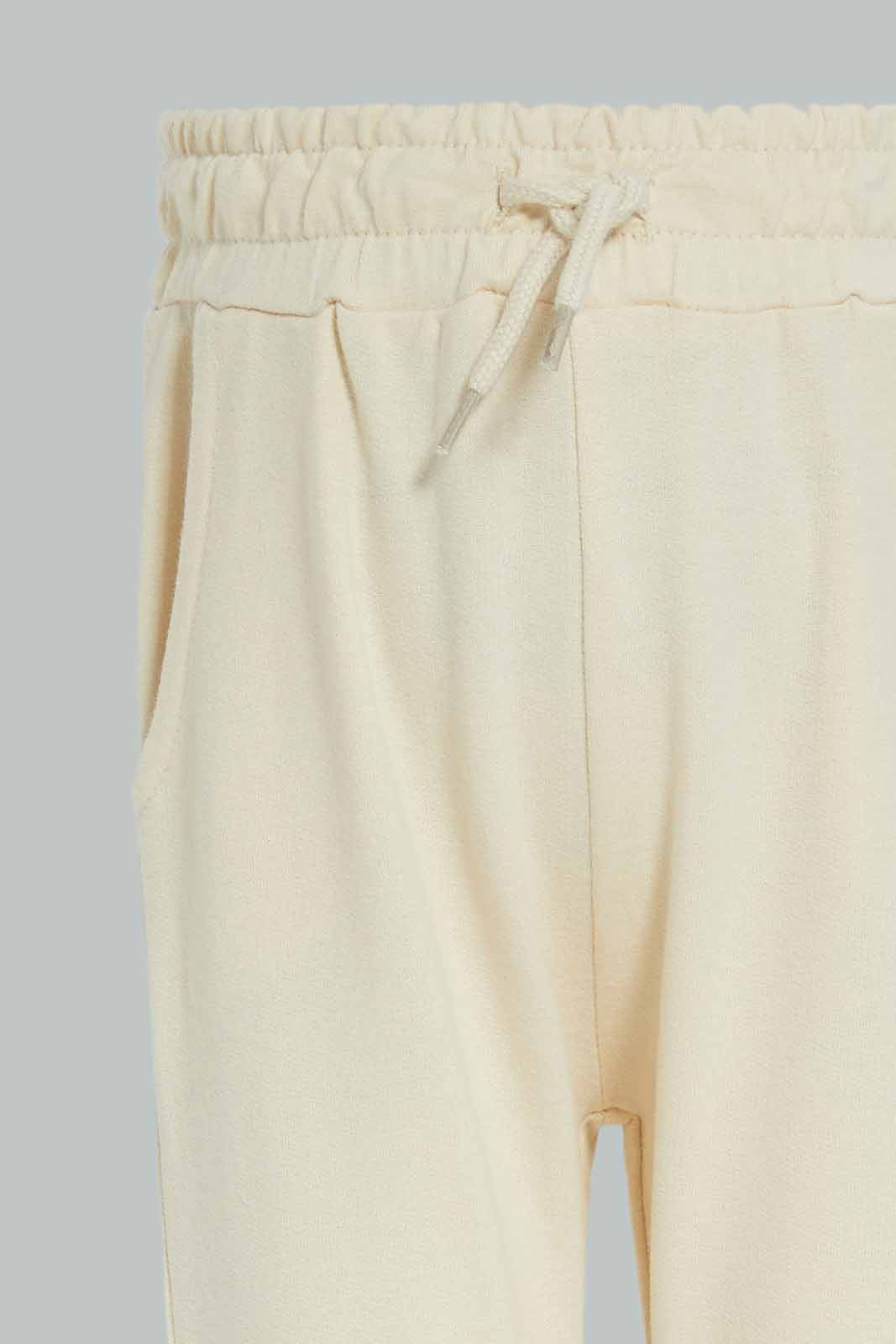 Redtag-Boys-Mustard-Car-Crew-Top-With-White-Bottom-Joggign-Suit-Category:Jog-Sets,-Colour:Mustard,-Deals:New-In,-Dept:Boys,-Filter:Infant-Boys-(3-to-24-Mths),-INB-Jog-Sets,-New-In-INB-APL,-Non-Sale,-S23A,-Section:Boys-(0-to-14Yrs)-Infant-Boys-3 to 24 Months