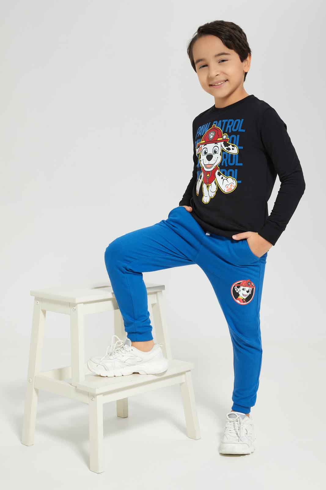 Redtag-Boys-Blue-Paw-Patrol-Jog-Pant-BOY-Joggers,-Category:Joggers,-CHA,-Colour:Blue,-Deals:New-In,-Dept:Boys,-Filter:Boys-(2-to-8-Yrs),-New-In-BOY-APL,-Non-Sale,-S23A,-Section:Boys-(0-to-14Yrs),-TBL-Boys-2 to 8 Years