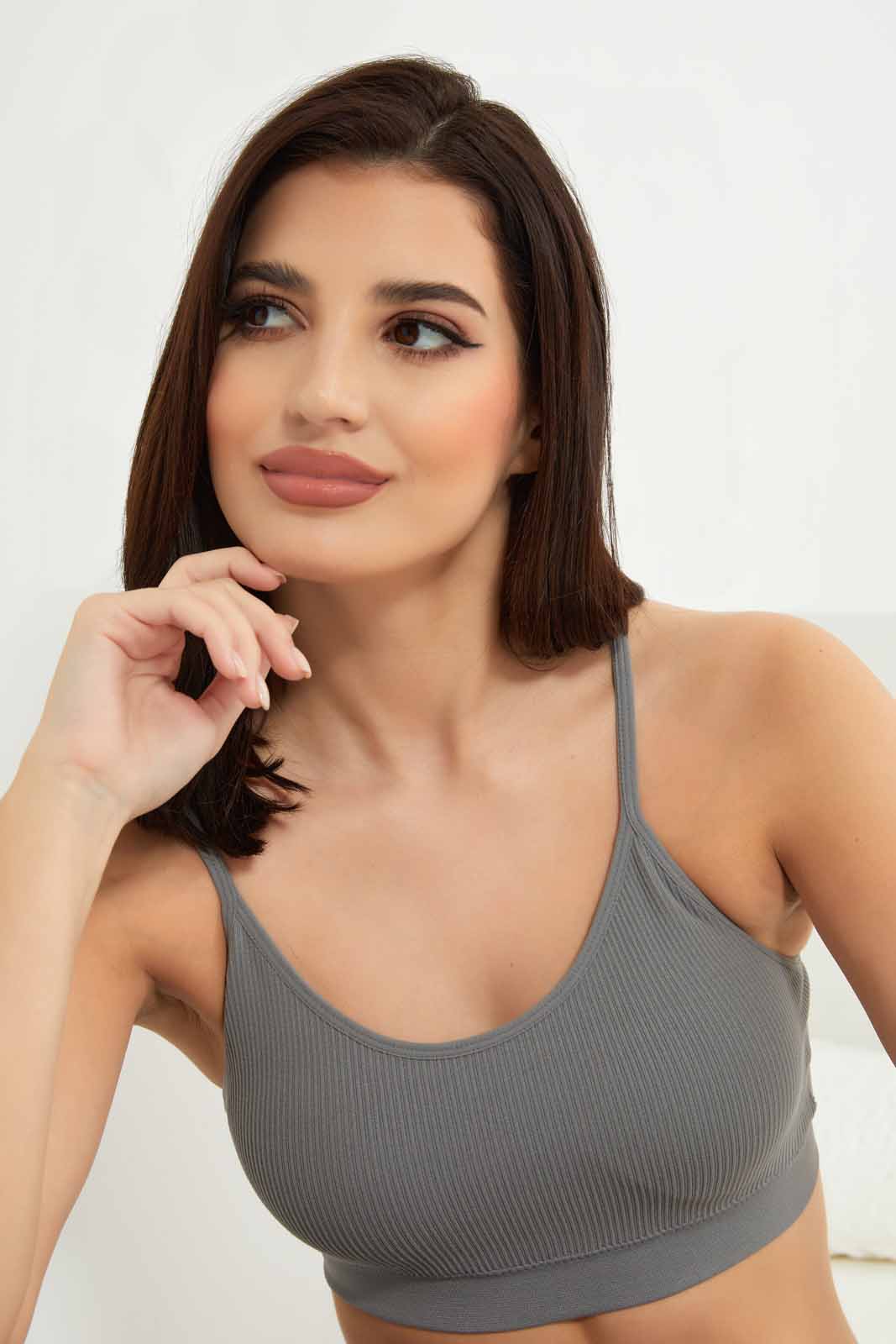 Redtag-Women-Assorted-Pearl-Grey/-Optic-White-Plain-2Pack-Rib-Seamless-Comfort-Bra-Category:Bras,-Colour:Assorted,-Deals:New-In,-Dept:Ladieswear,-Filter:Women's-Clothing,-New-In-Women-APL,-Non-Sale,-S23A,-Section:Women,-Women-Bras--