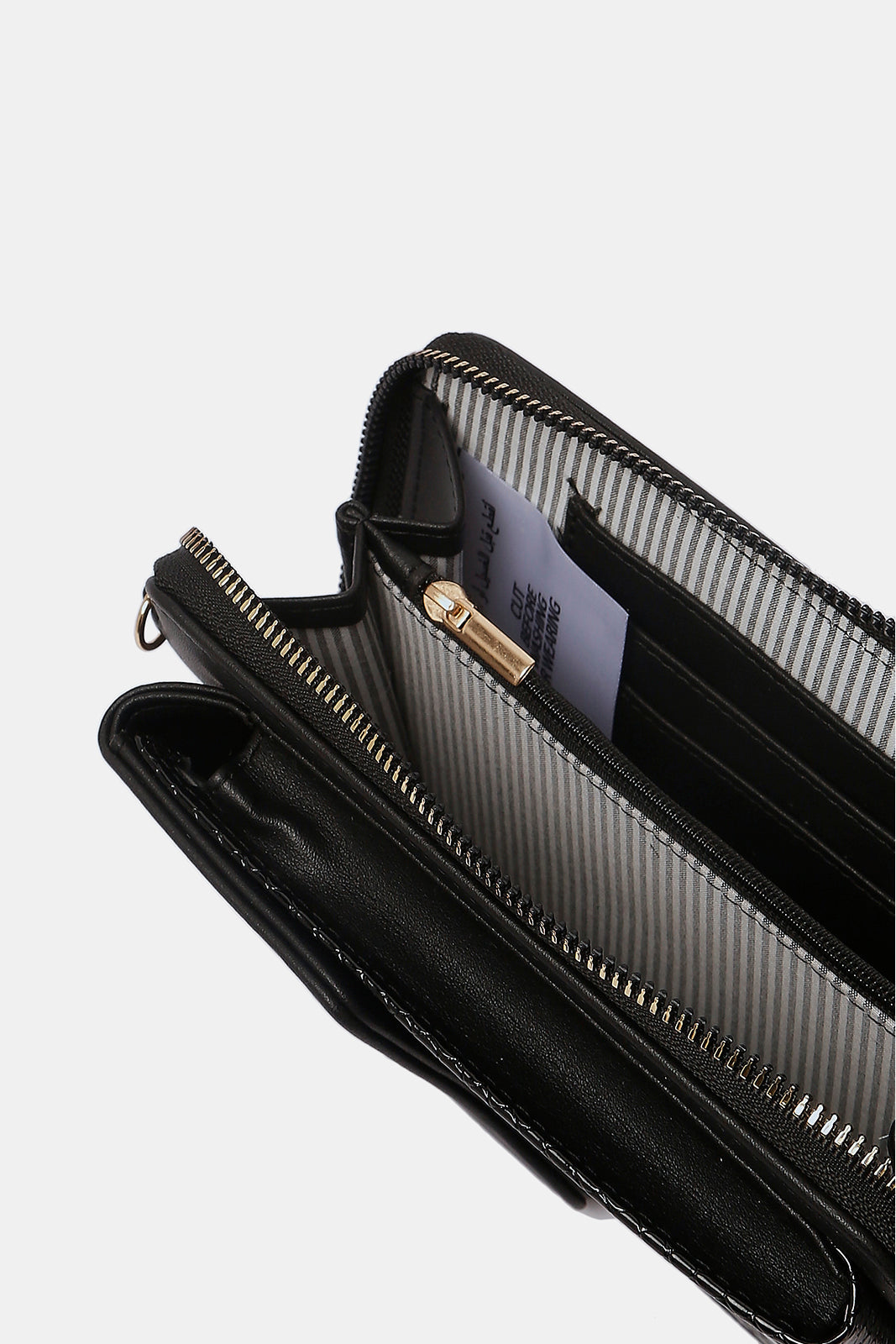 Redtag-Women-Black-Textured-Mobile-Purse-Category:Purse,-Colour:Black,-Deals:2-FOR-89,-Deals:New-In,-Dept:Ladieswear,-Filter:Women's-Accessories,-New-In,-New-In-Women-ACC,-Non-Sale,-S23A,-Section:Women,-Women-Bags-Women-