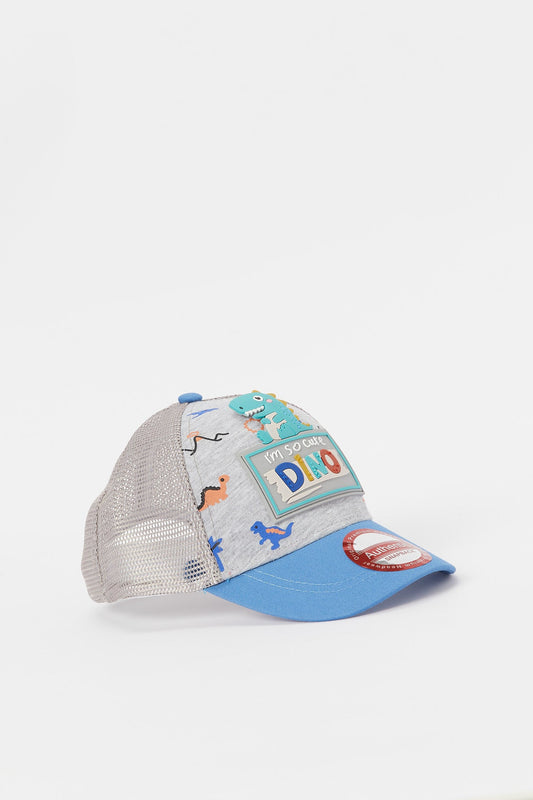 Redtag-Multi-Colour-Printed-Cap-BOY-Caps-&-Hats,-Category:Caps-&-Hats,-Colour:Assorted,-Deals:New-In,-Dept:Boys,-Filter:Boys-Accessories,-H1:ACC,-H2:BOY,-H3:BOA,-H4:FAA,-New-In,-New-In-BOY-ACC,-Non-Sale,-S23A,-Season:S23B,-Section:Boys-(0-to-14Yrs)-Boys-