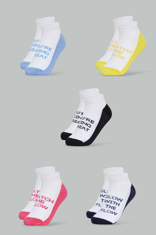 Redtag-Women-Ladies-Sports-Ankle-Non-Terry-Socks-1*5-365,-Category:Socks,-Colour:Assorted,-Deals:New-In,-Dept:Ladieswear,-Filter:Women's-Clothing,-New-In-Women-APL,-Non-Sale,-Section:Women,-Women-Socks--